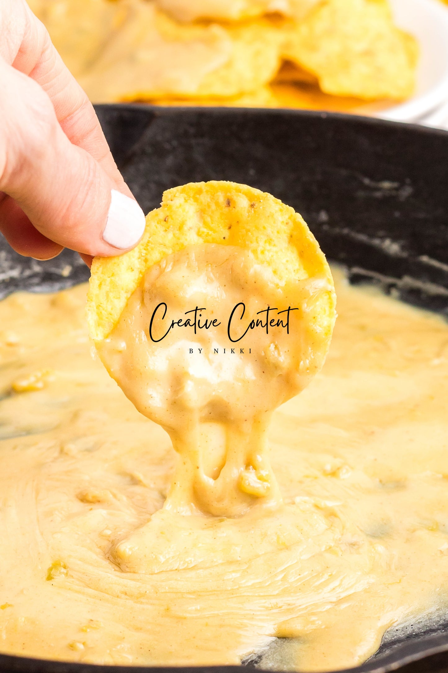 Skillet White Queso Dip - Exclusive (reshoot)