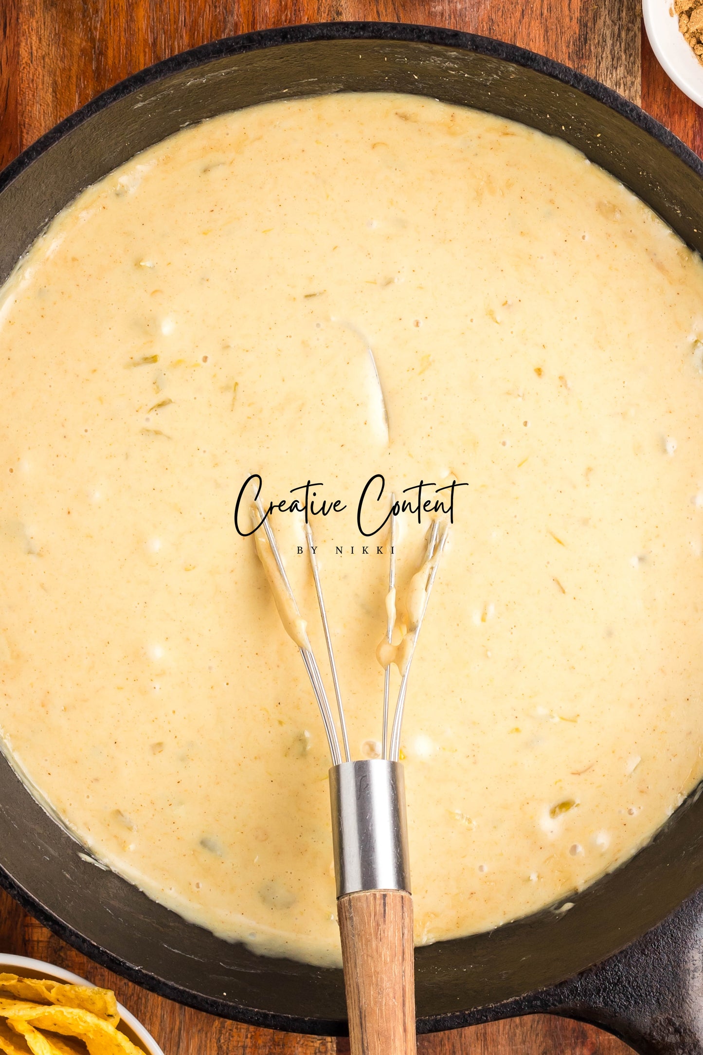 Skillet White Queso Dip - Exclusive (reshoot)