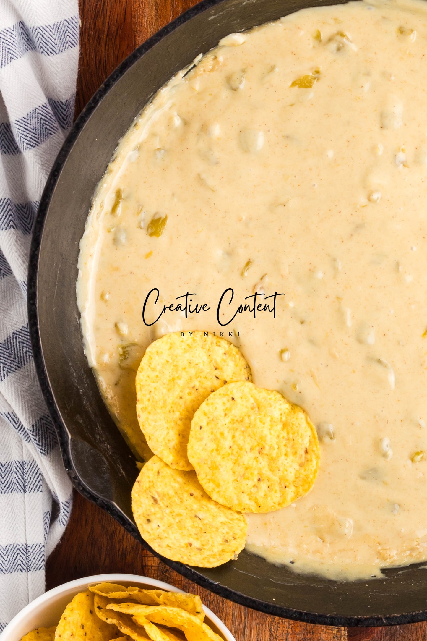Skillet White Queso Dip - Exclusive (reshoot)