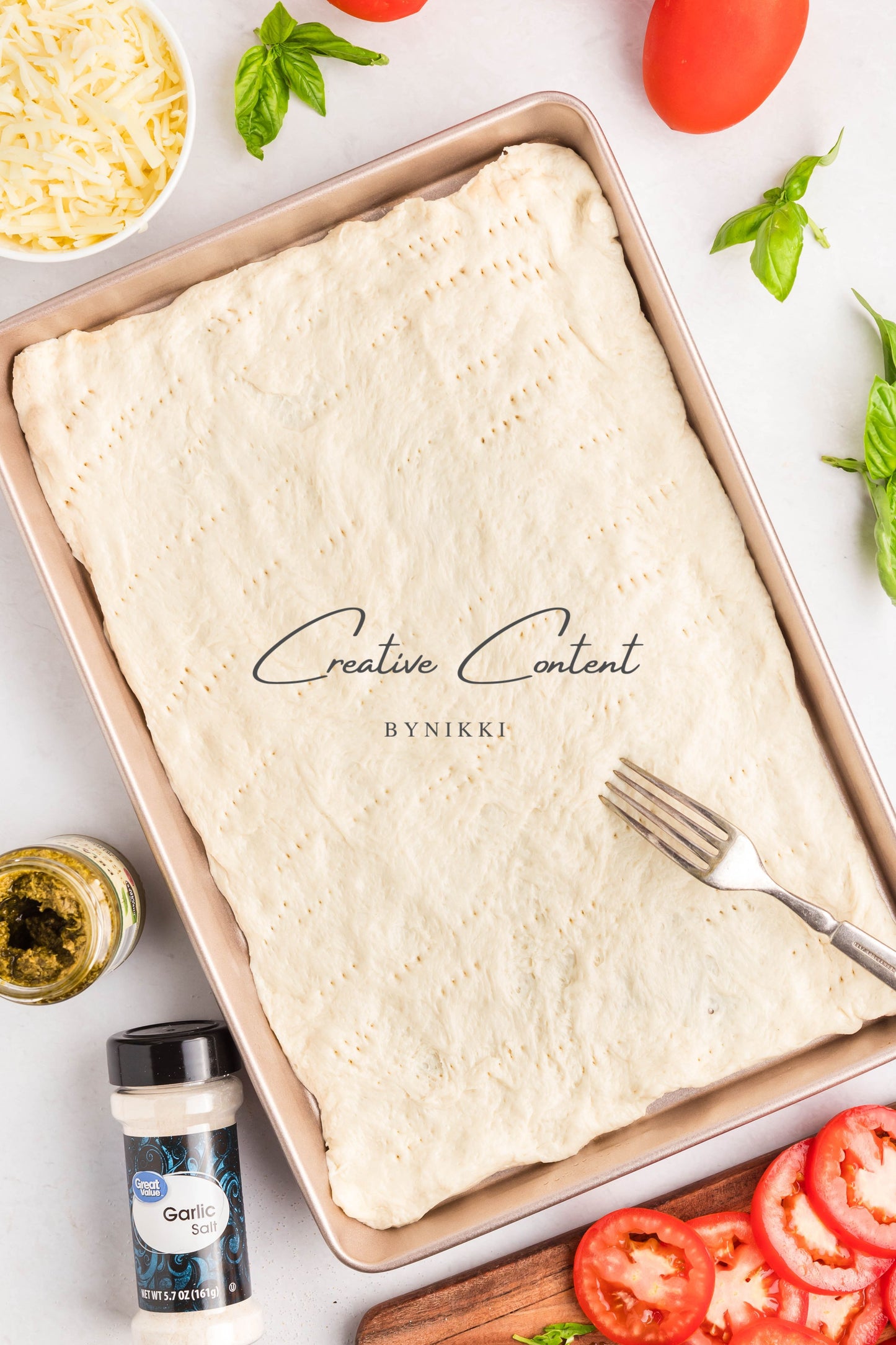 Slab Tomato Pie - Exclusive