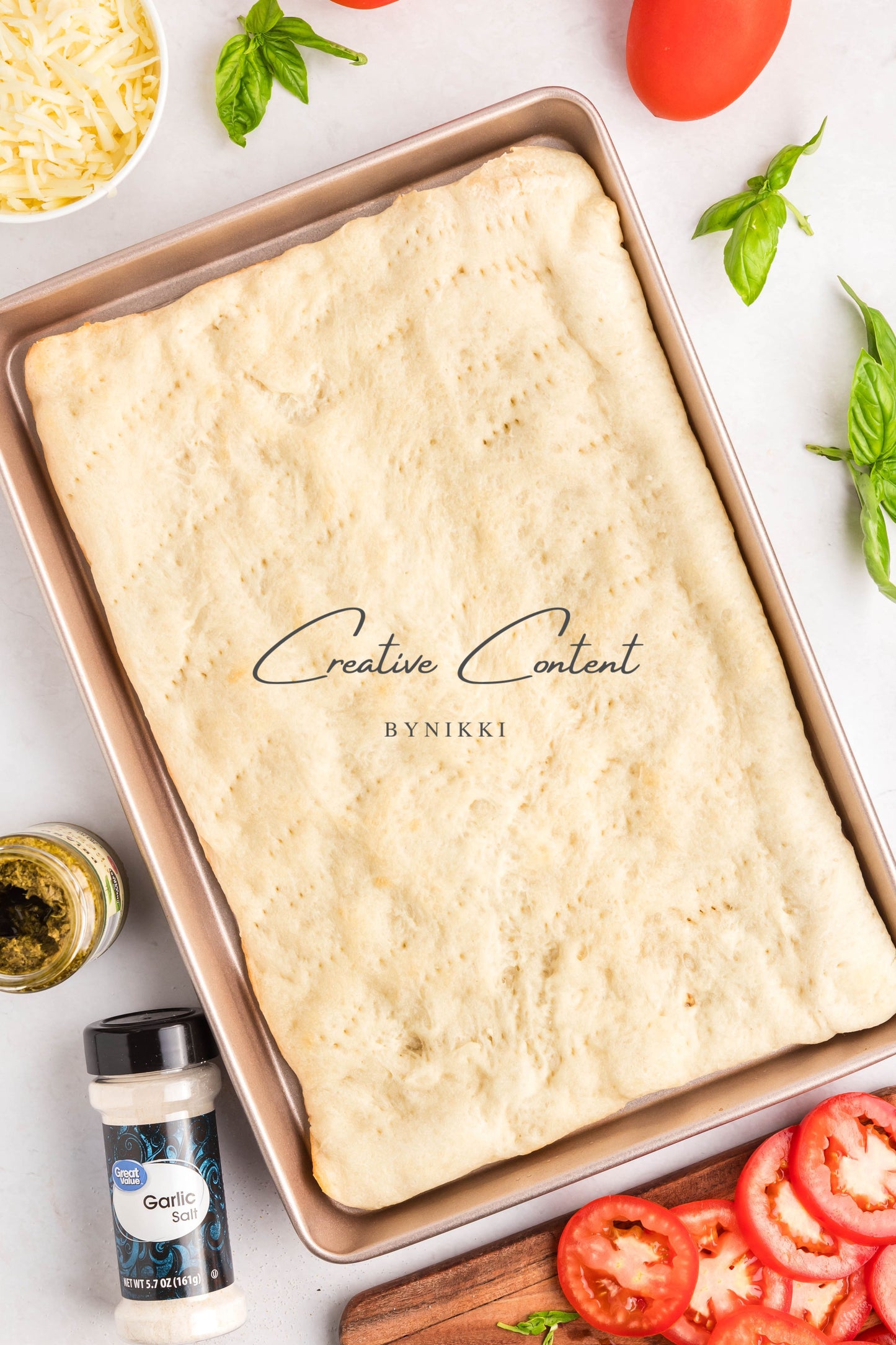 Slab Tomato Pie - Exclusive