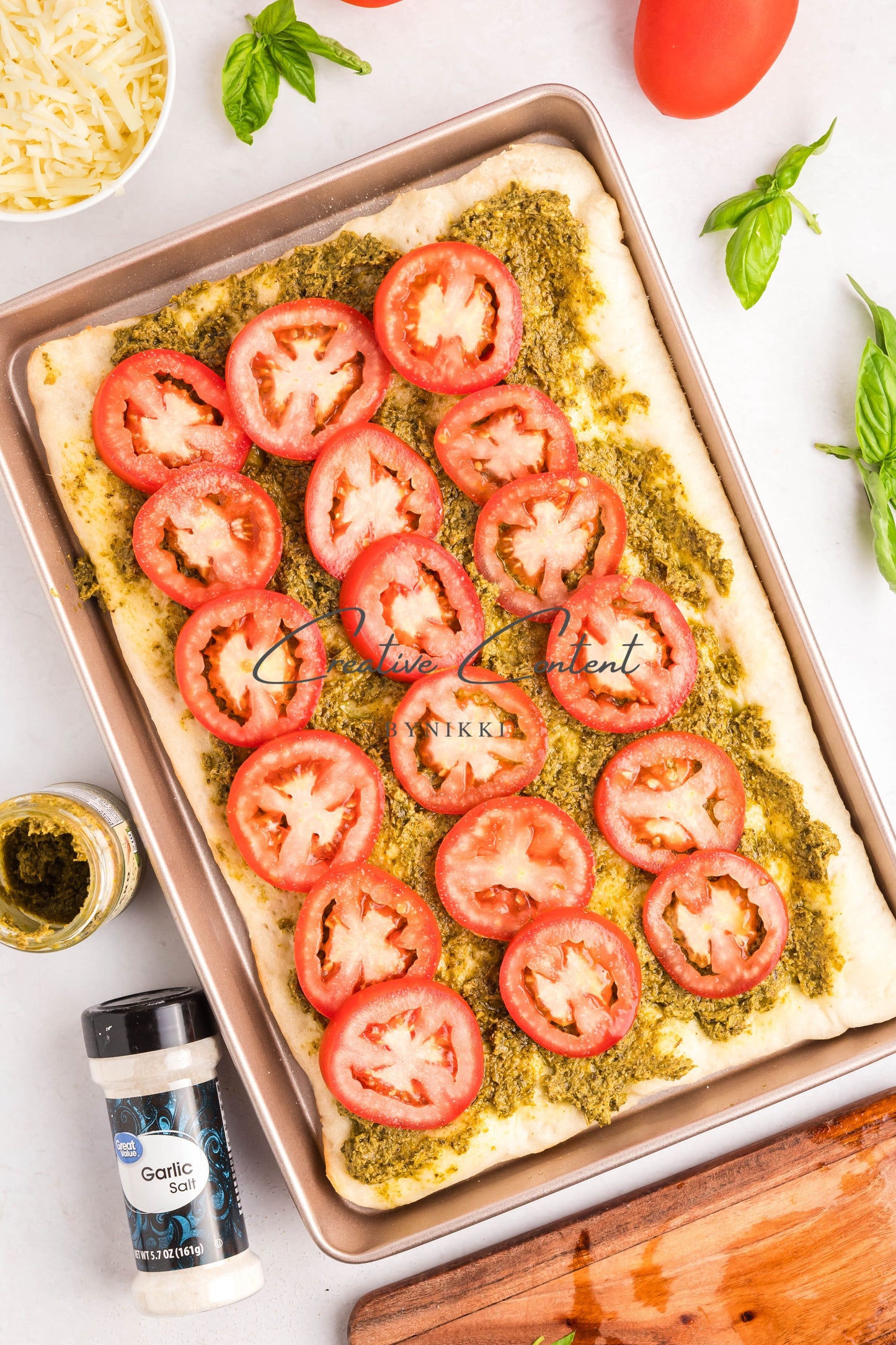 Slab Tomato Pie - Exclusive