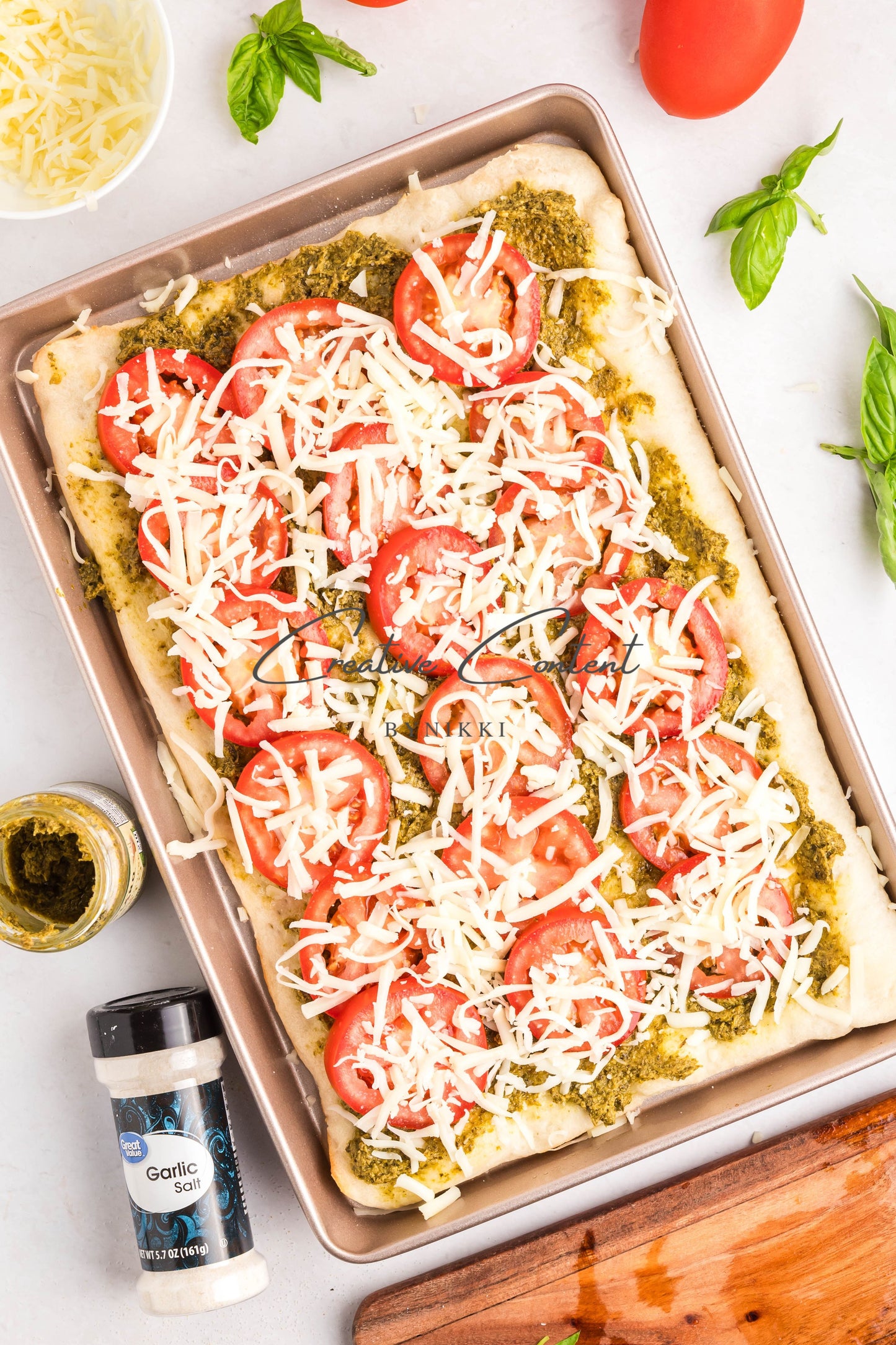 Slab Tomato Pie - Exclusive