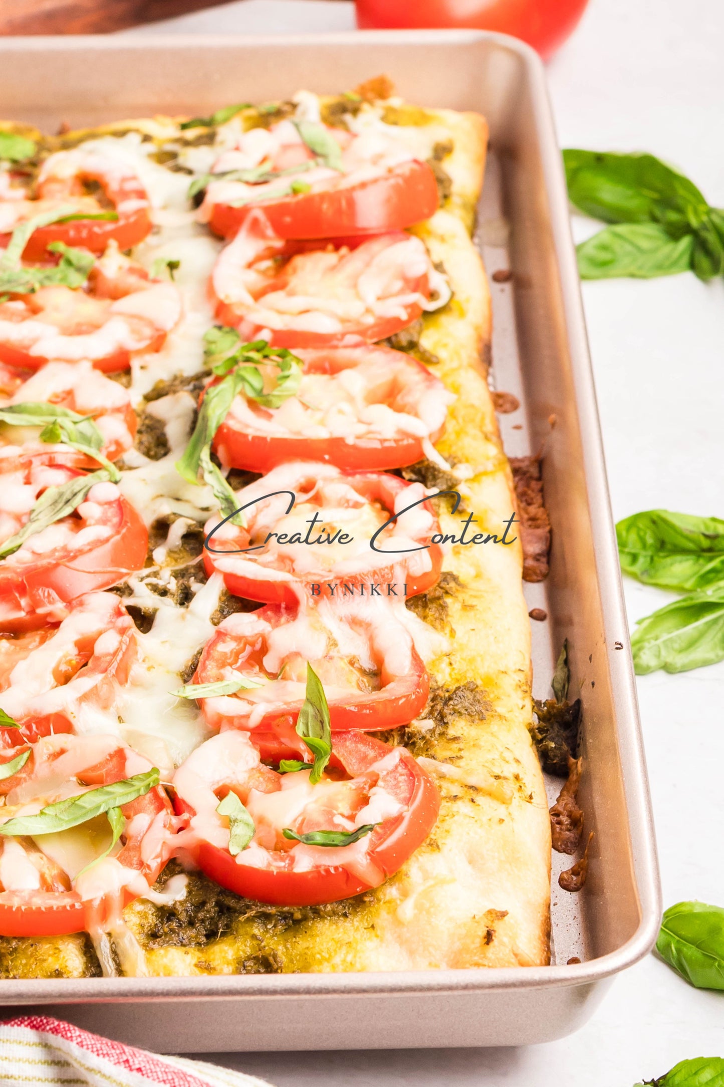 Slab Tomato Pie - Exclusive