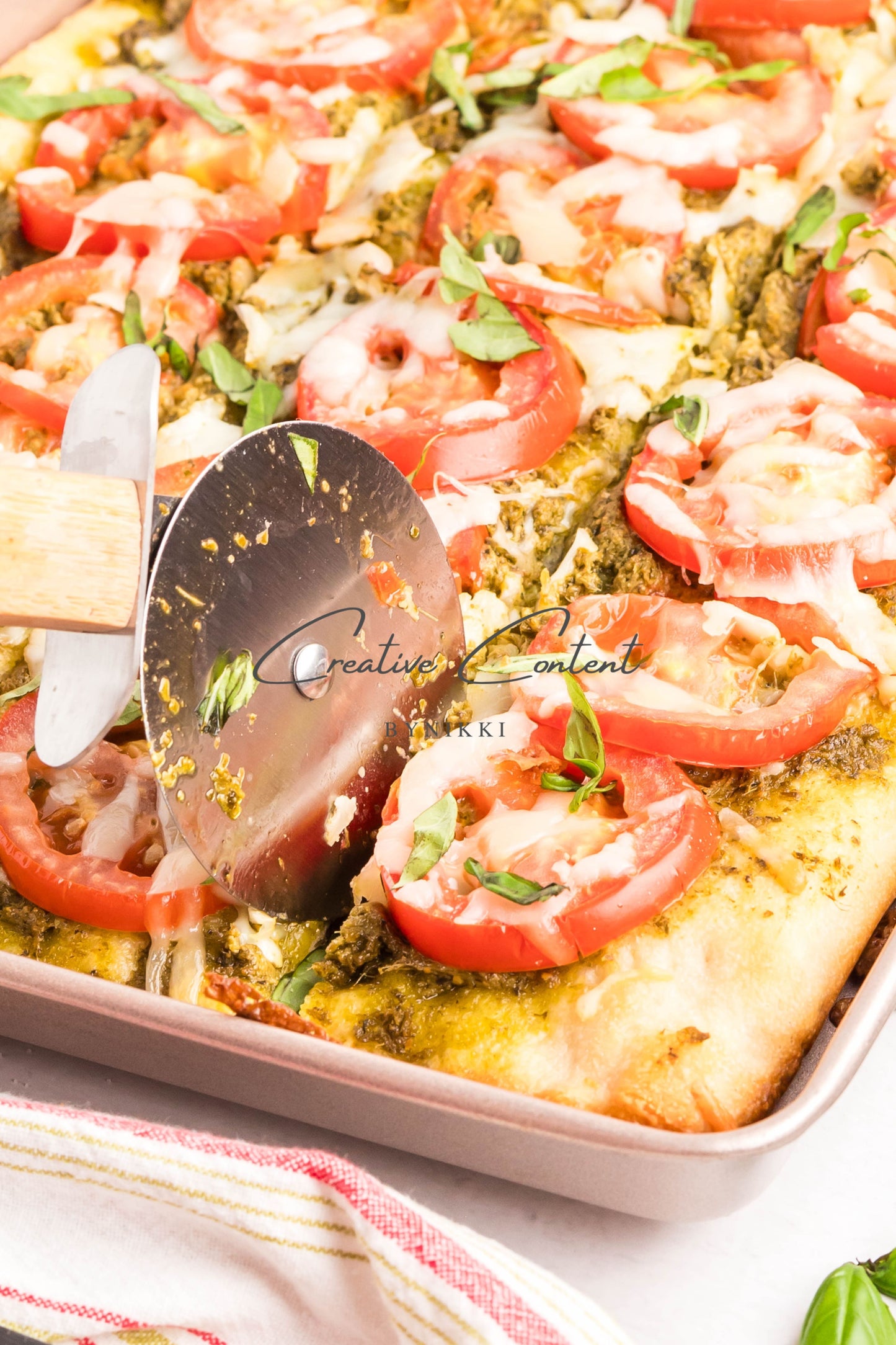 Slab Tomato Pie - Exclusive