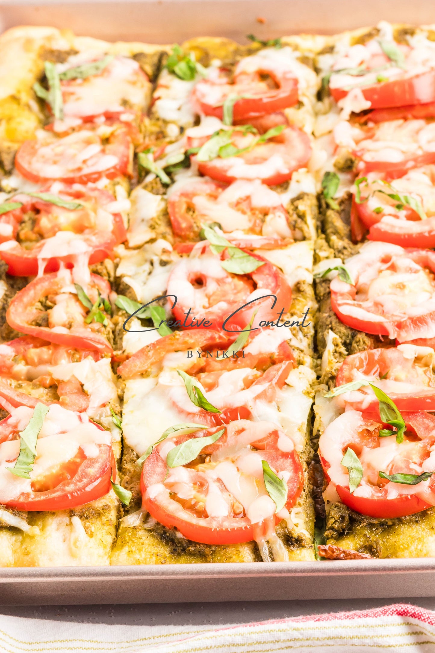 Slab Tomato Pie - Exclusive