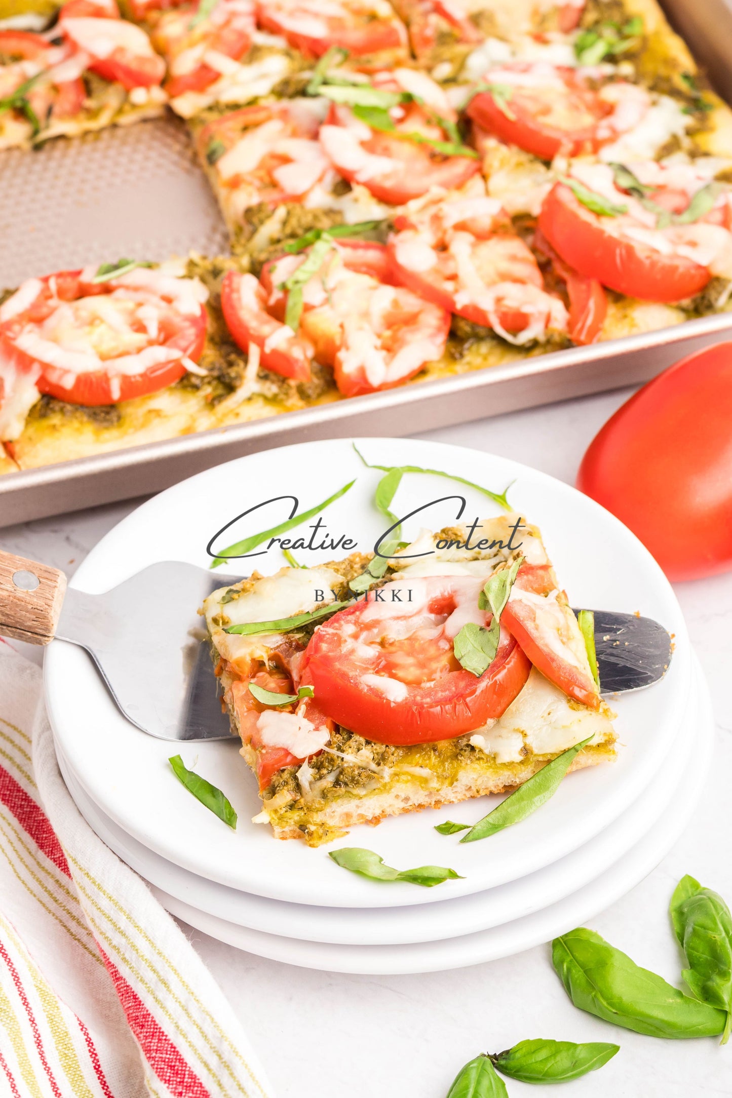 Slab Tomato Pie - Exclusive