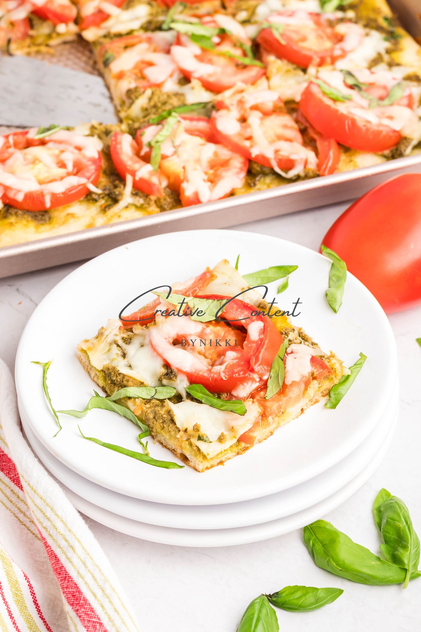 Slab Tomato Pie - Exclusive