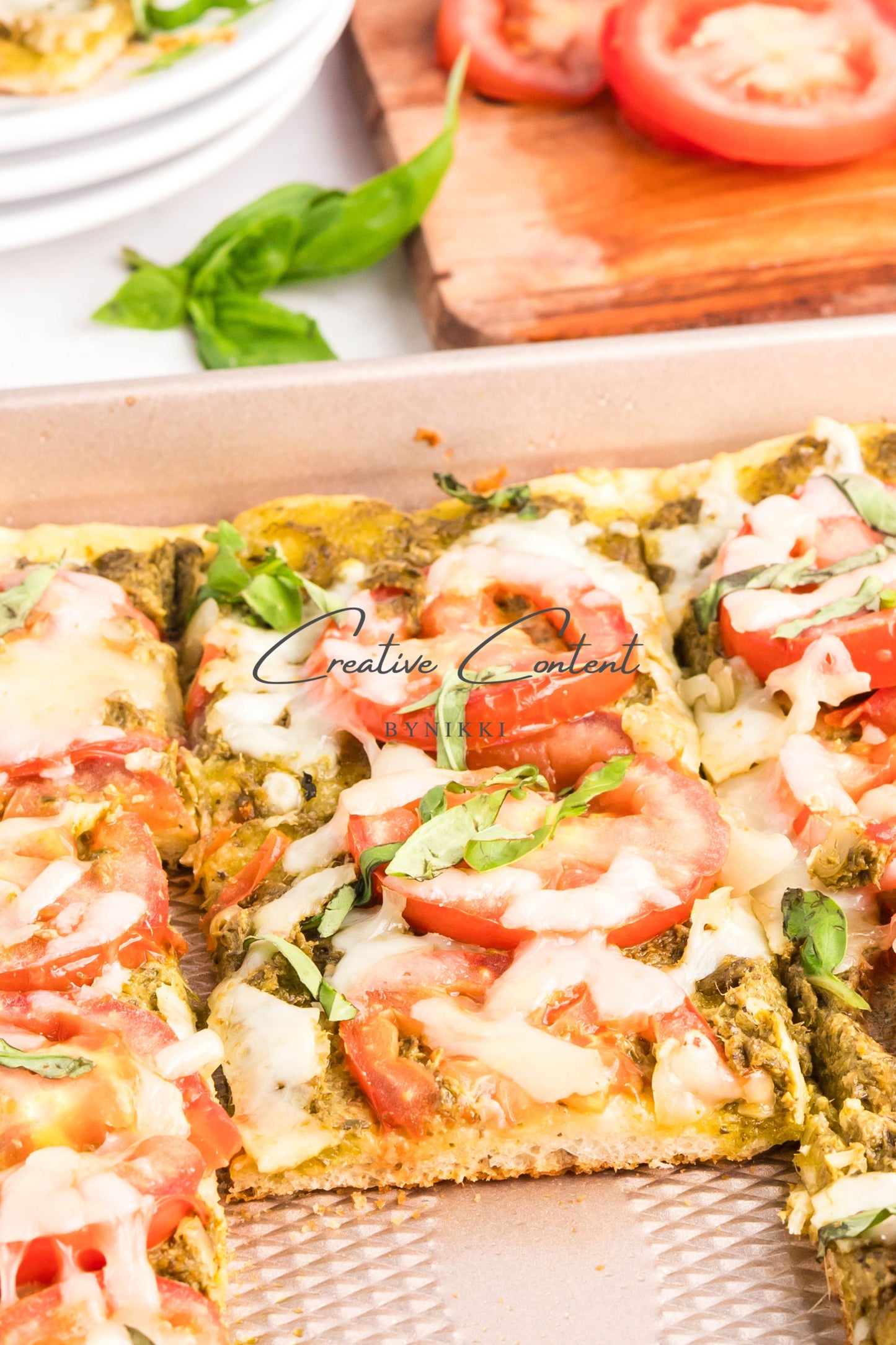 Slab Tomato Pie - Exclusive