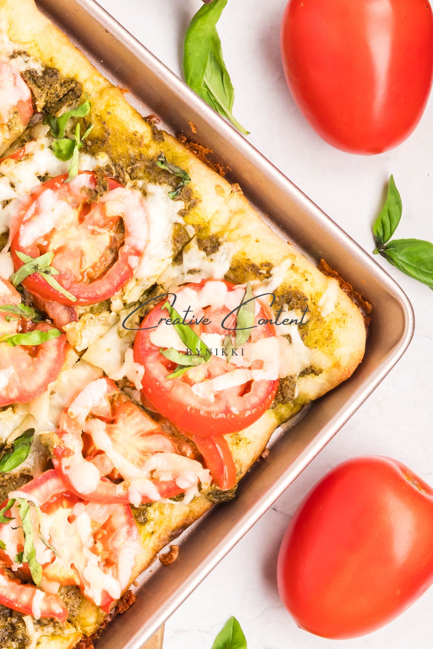 Slab Tomato Pie - Exclusive