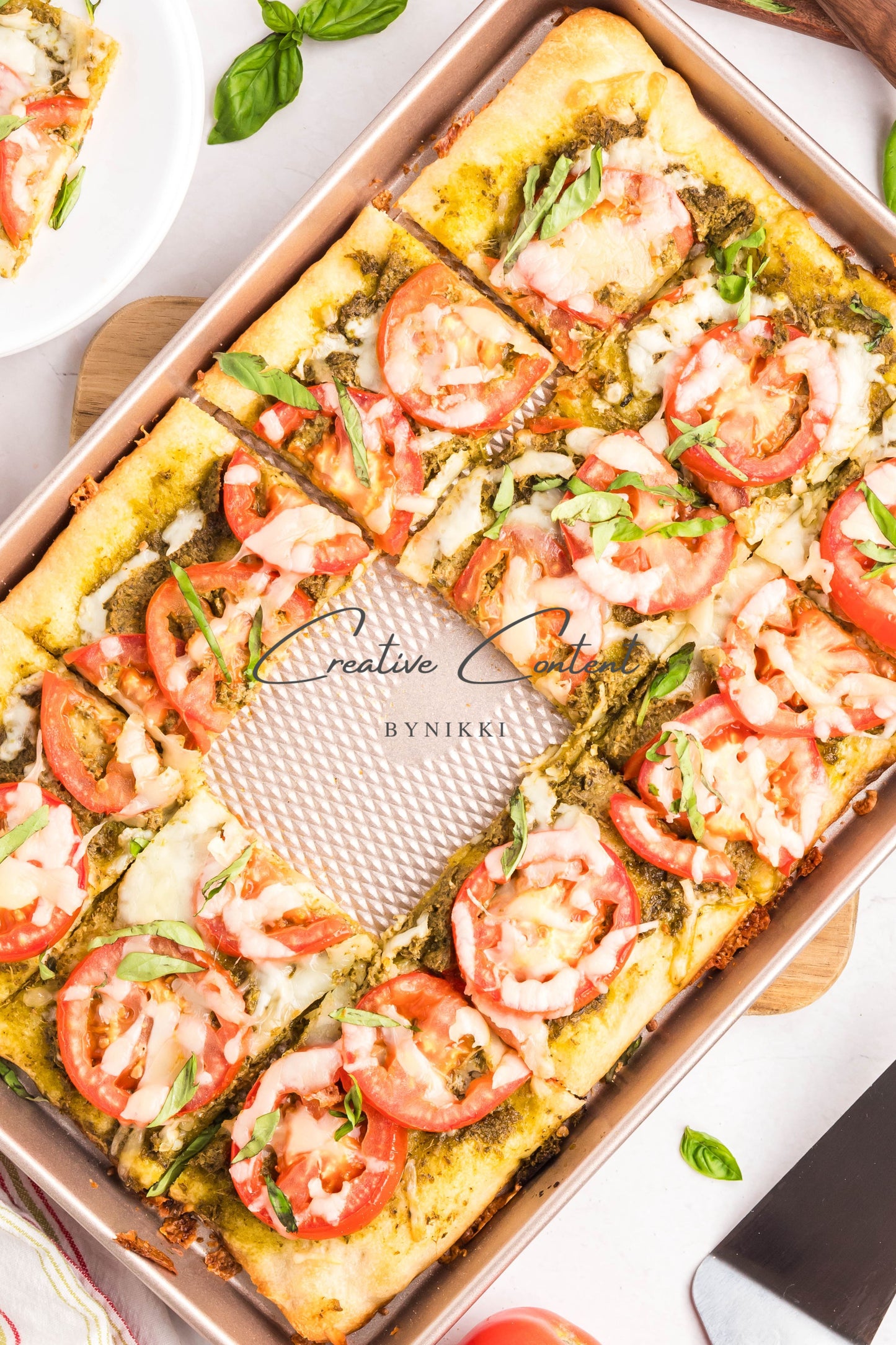 Slab Tomato Pie - Exclusive