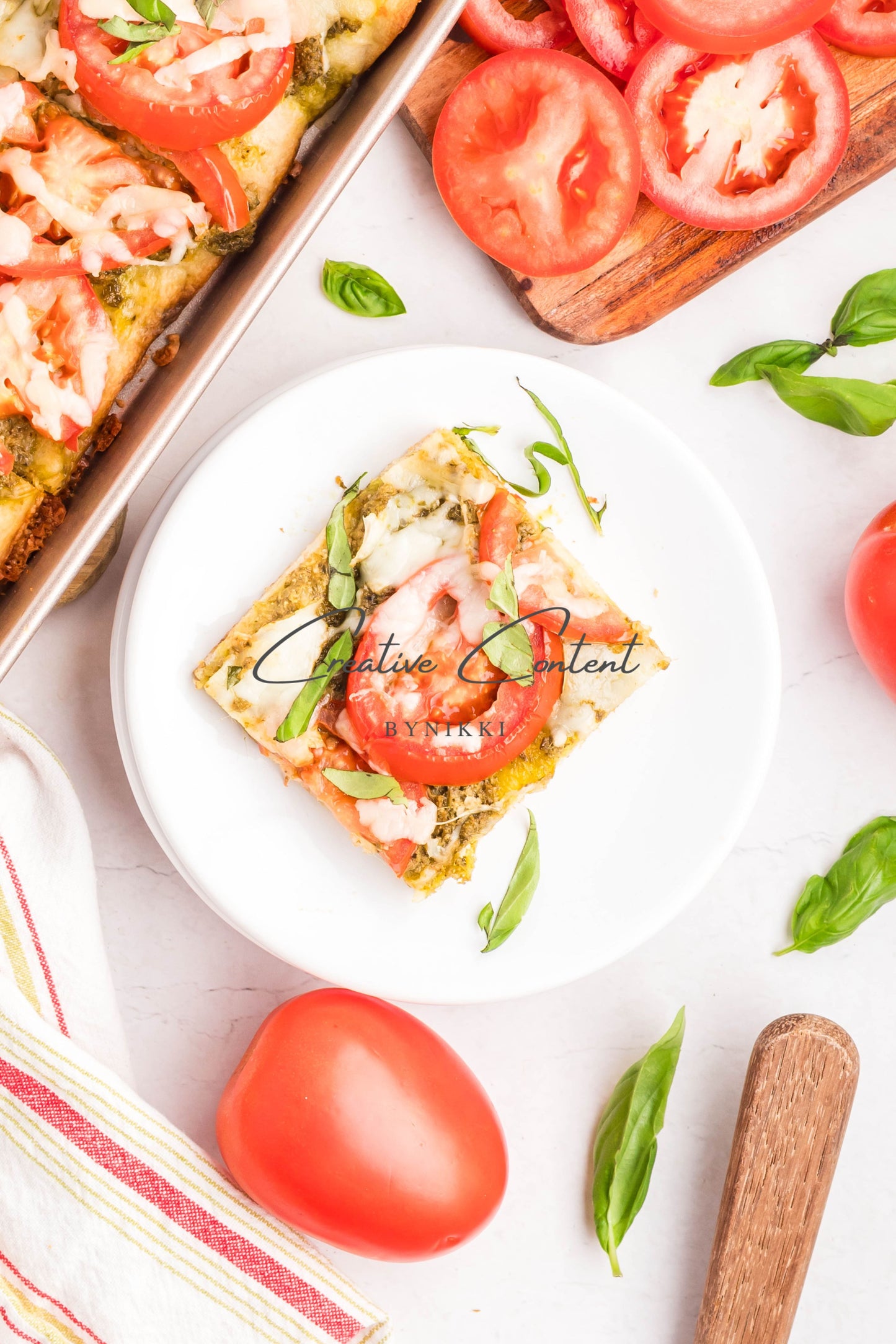 Slab Tomato Pie - Exclusive