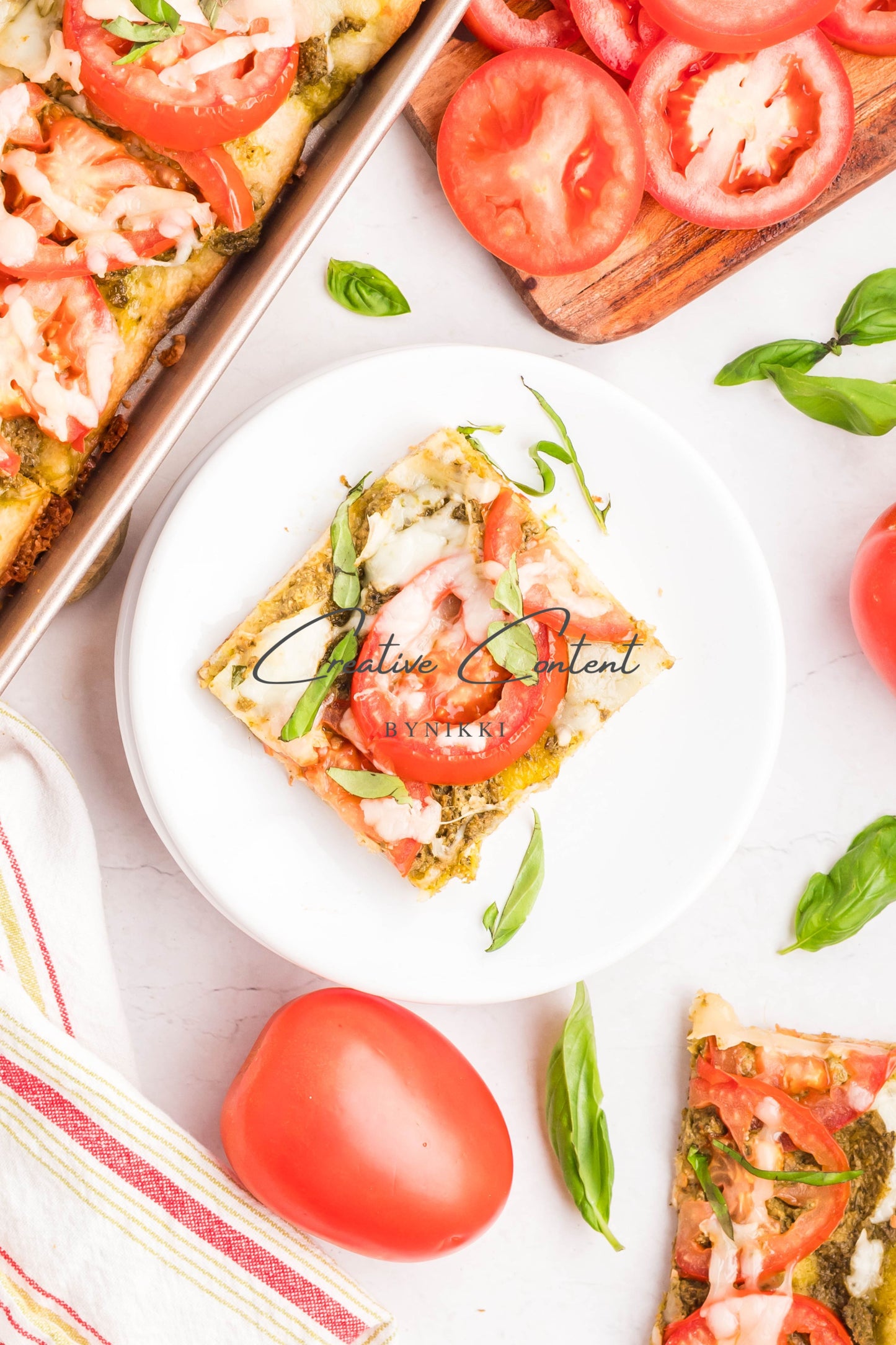 Slab Tomato Pie - Exclusive