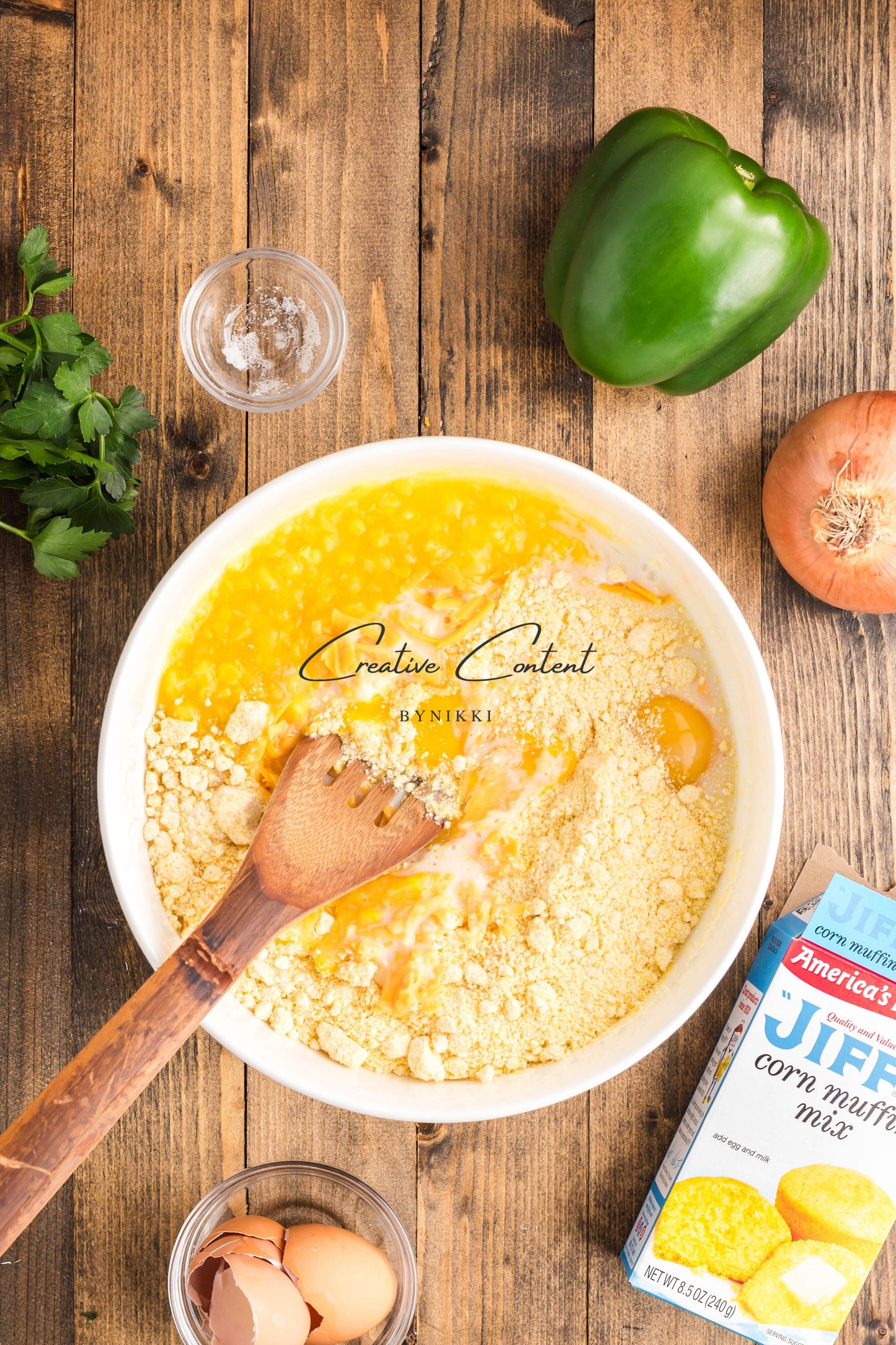 Sloppy Joe Cornbead Casserole - Exclusive