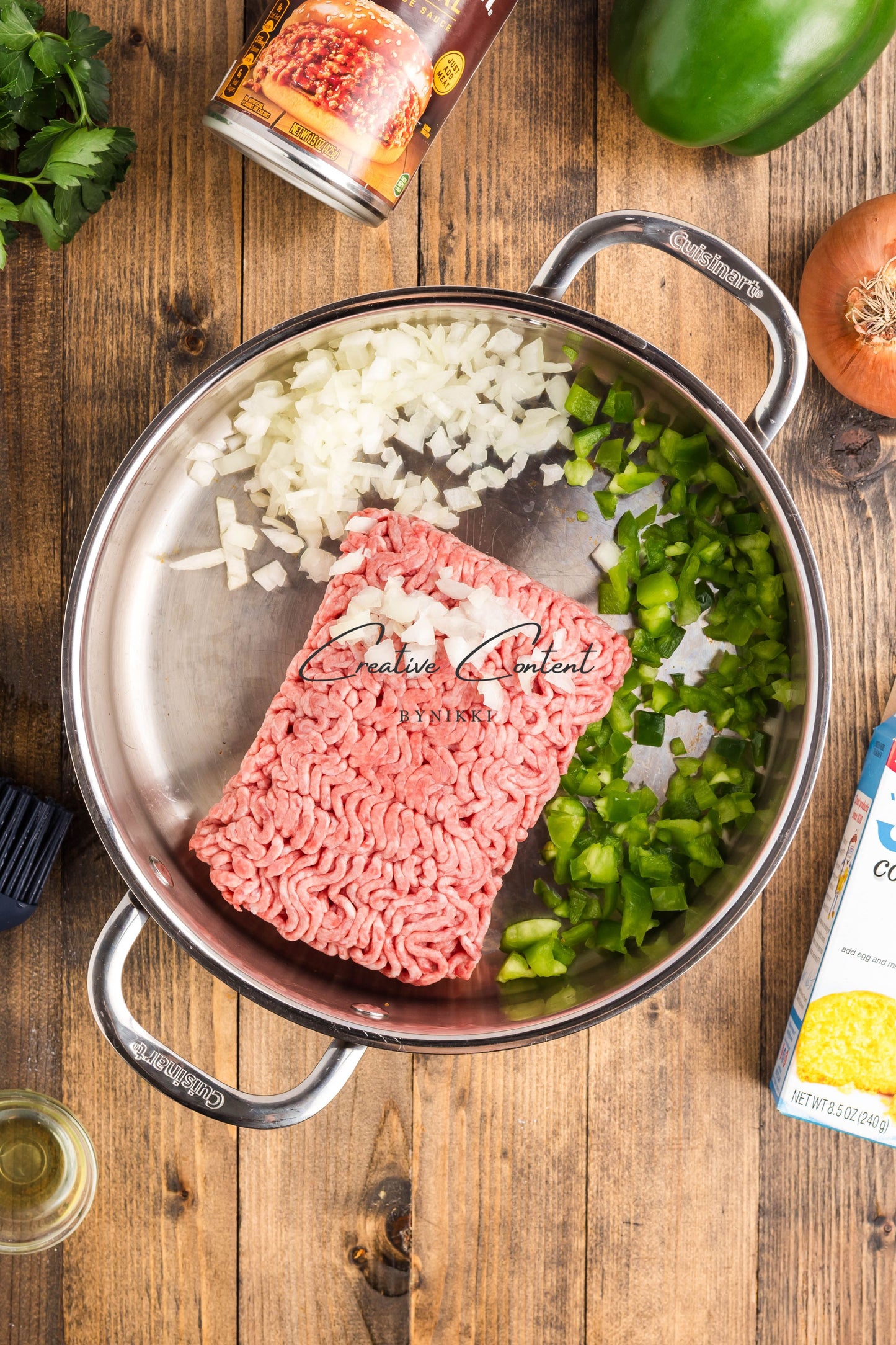 Sloppy Joe Cornbead Casserole - Exclusive
