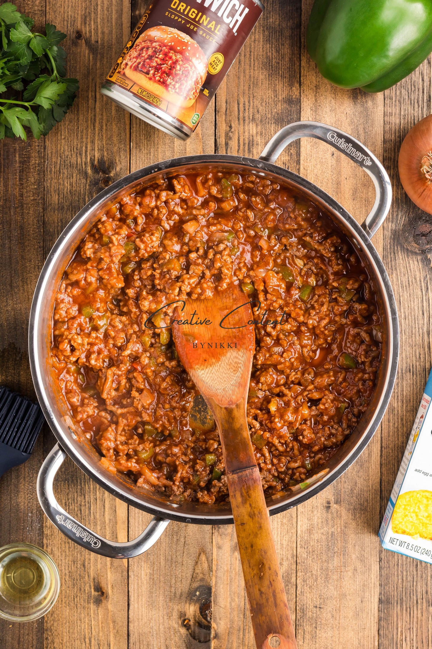 Sloppy Joe Cornbead Casserole - Exclusive