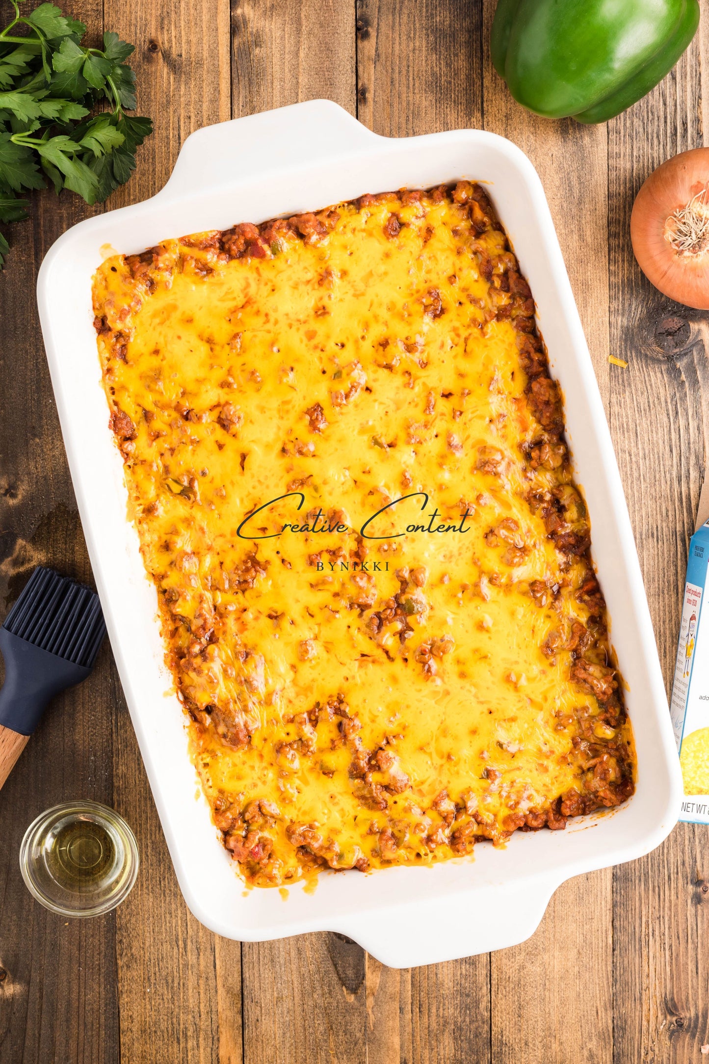 Sloppy Joe Cornbead Casserole - Exclusive