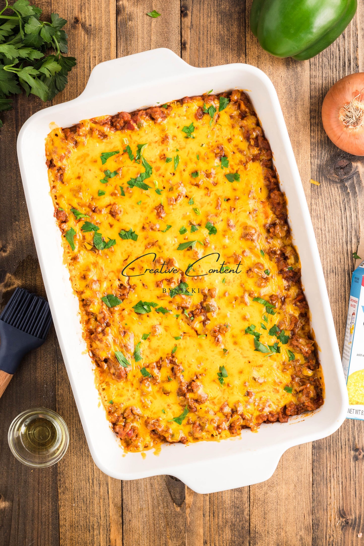 Sloppy Joe Cornbead Casserole - Exclusive