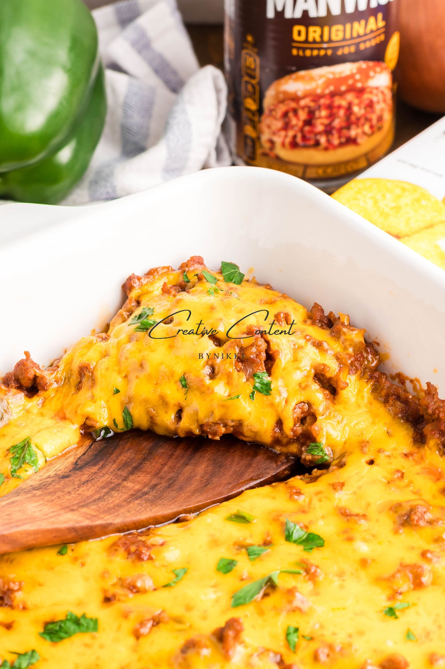 Sloppy Joe Cornbead Casserole - Exclusive