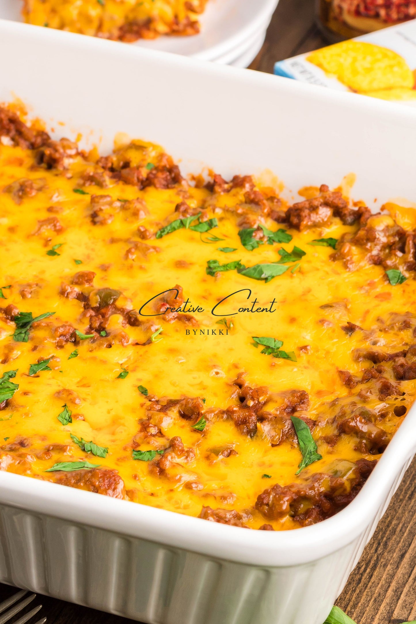 Sloppy Joe Cornbead Casserole - Exclusive