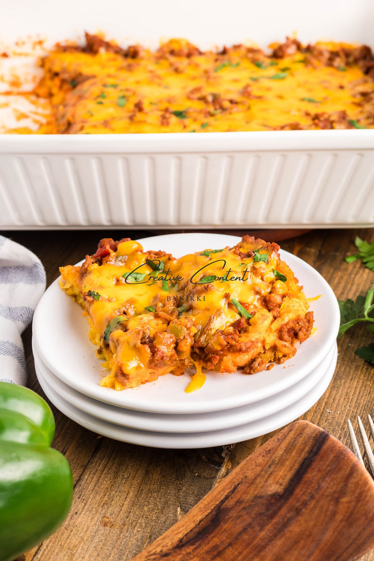 Sloppy Joe Cornbead Casserole - Exclusive