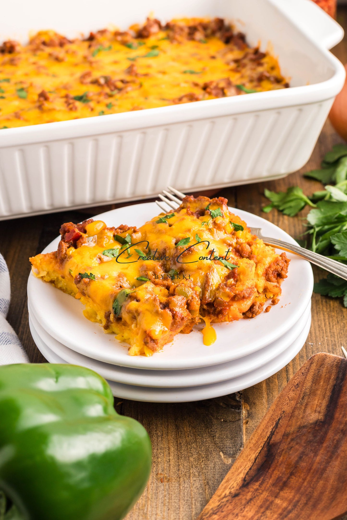 Sloppy Joe Cornbead Casserole - Exclusive