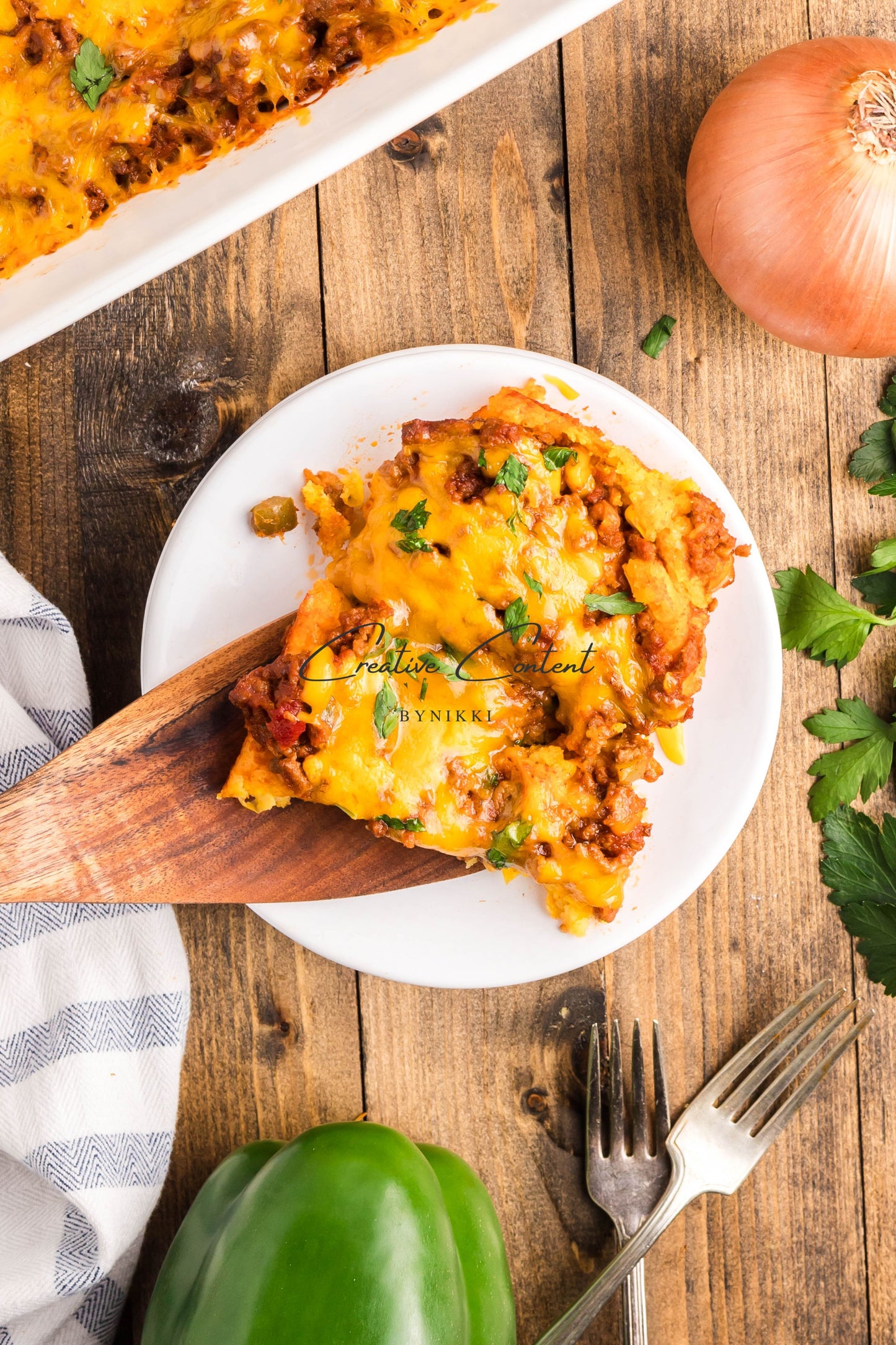 Sloppy Joe Cornbead Casserole - Exclusive