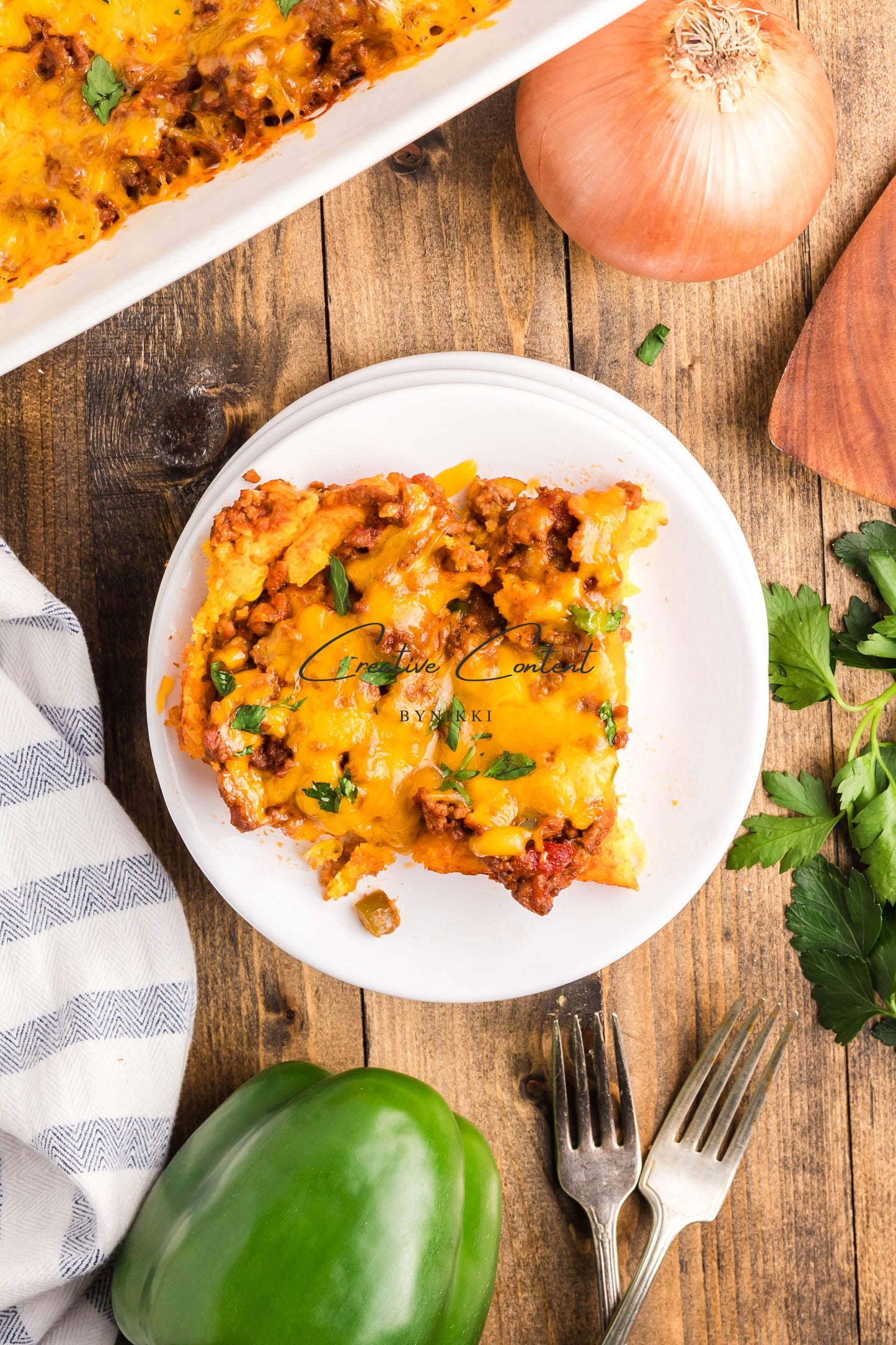 Sloppy Joe Cornbead Casserole - Exclusive