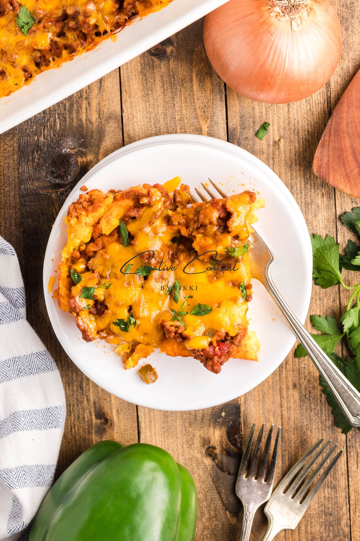Sloppy Joe Cornbead Casserole - Exclusive