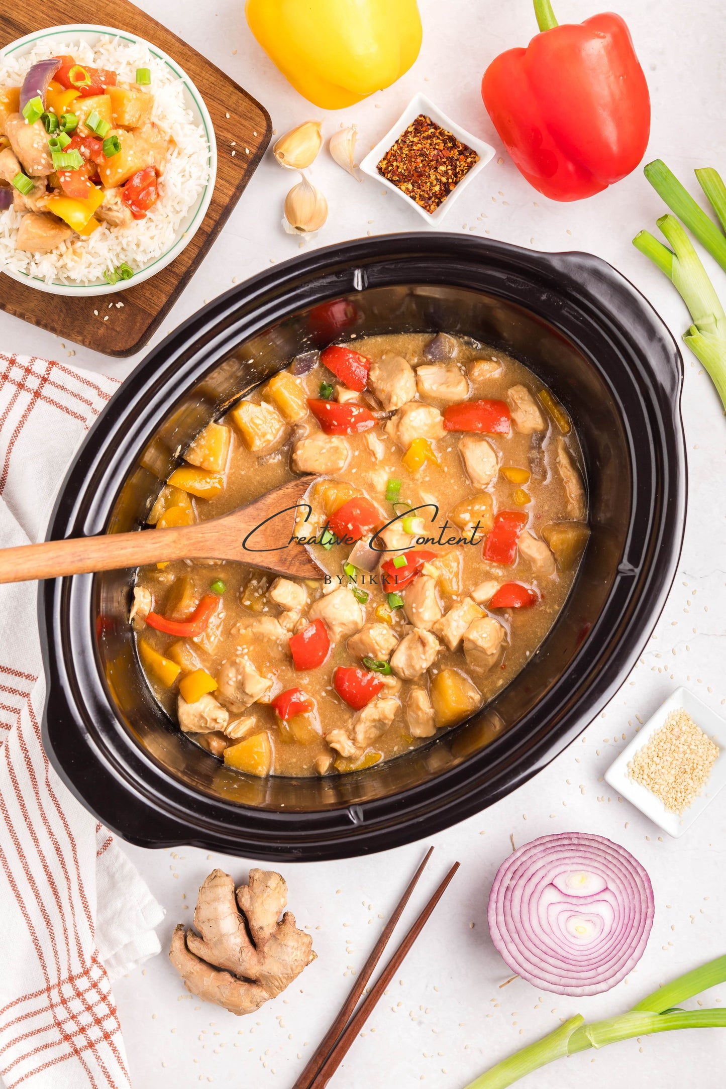 Slow Cooker Hawaiian Chicken - Exclusive