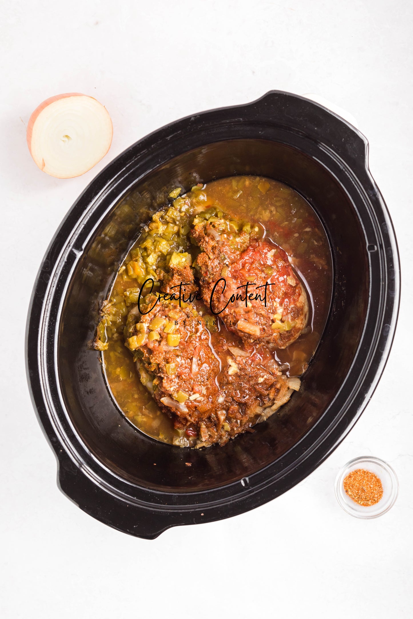 Slow Cooker Shredded Taco Chicken - Set 2 of 2