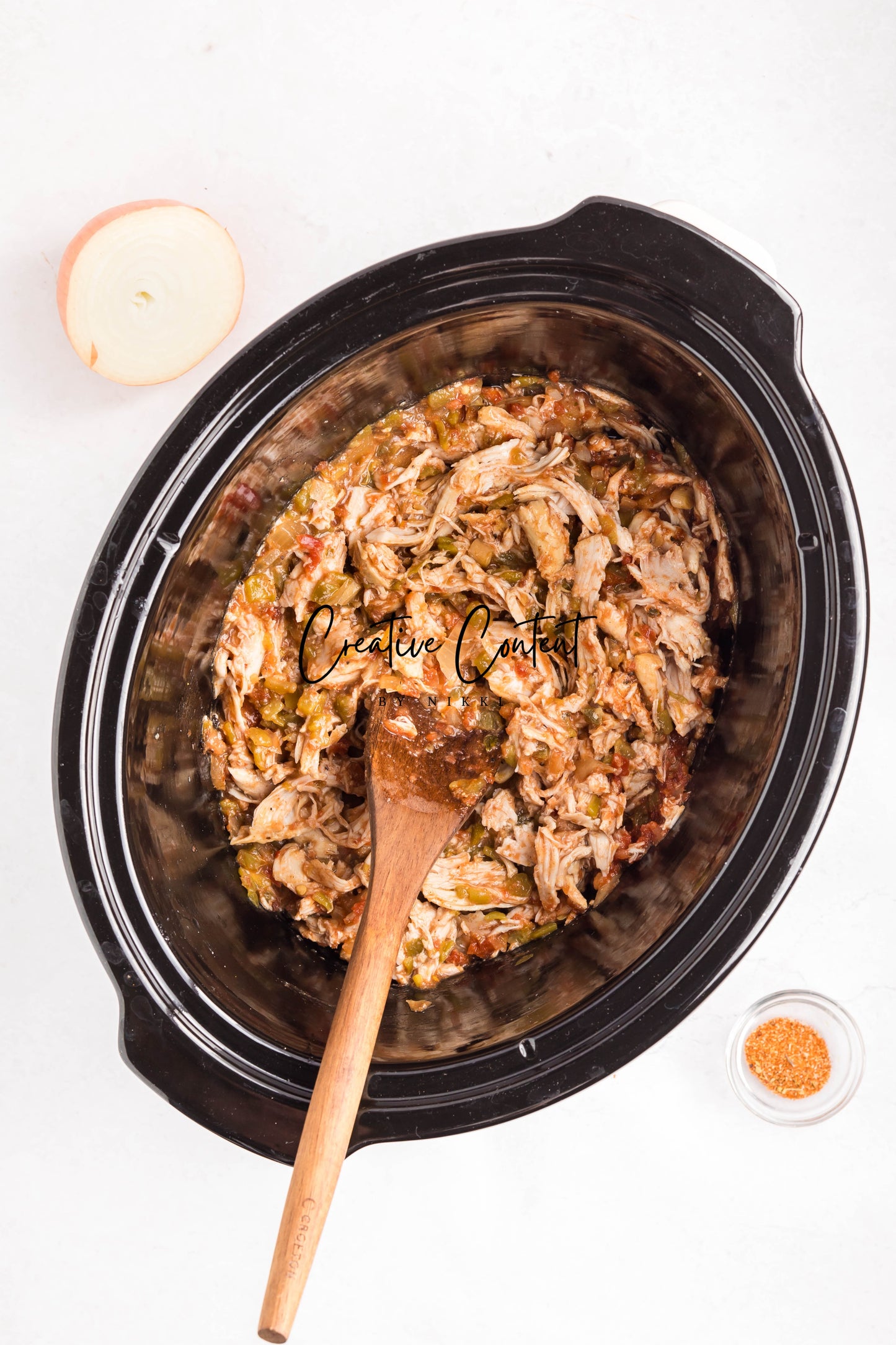 Slow Cooker Shredded Taco Chicken - Set 2 of 2