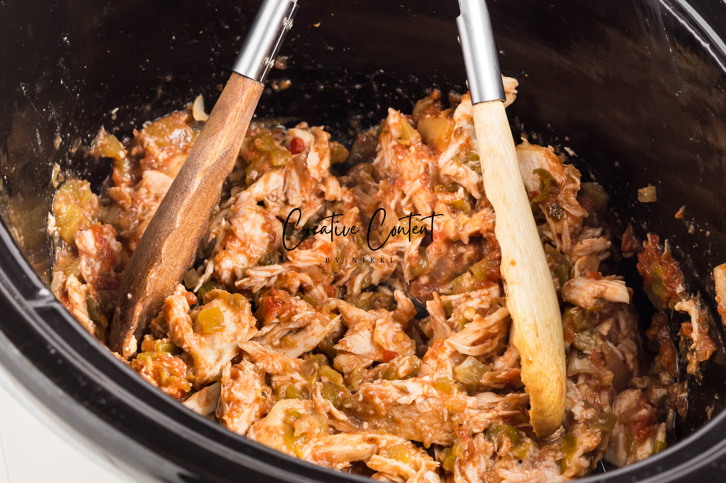 Slow Cooker Shredded Taco Chicken - Set 2 of 2