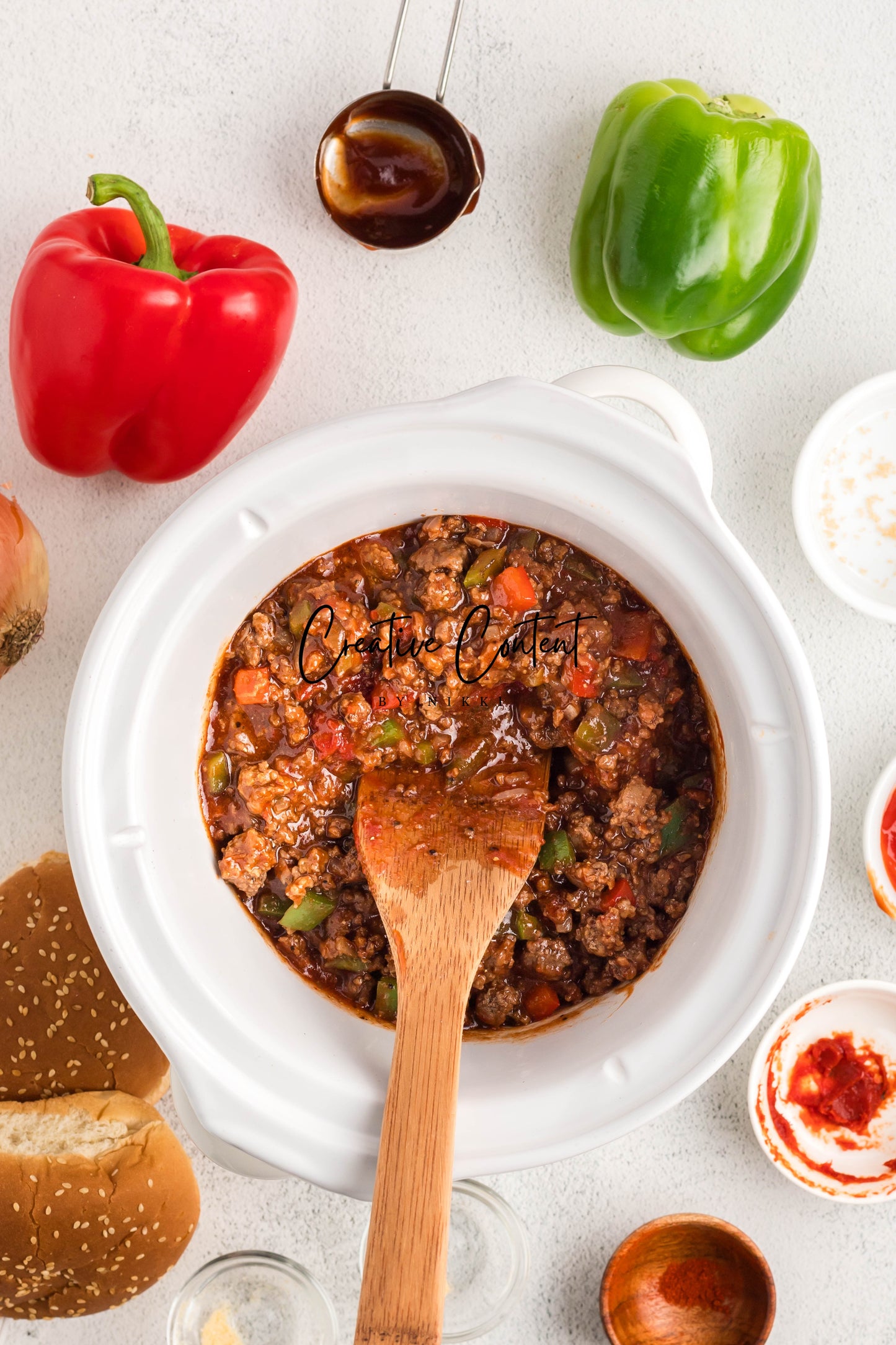 Slow Cooker Sloppy Joes - Set 1 of 2