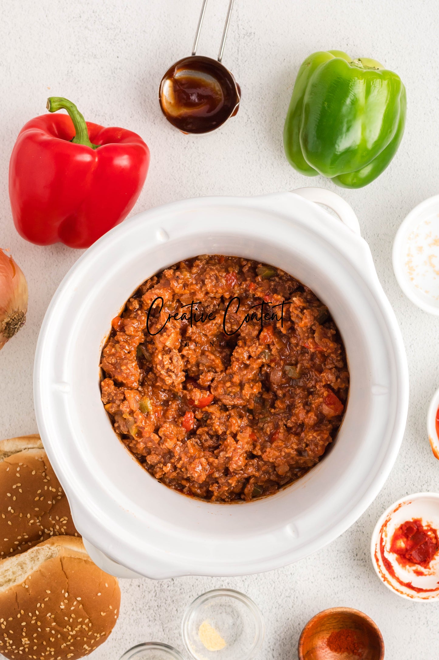 Slow Cooker Sloppy Joes - Set 1 of 2