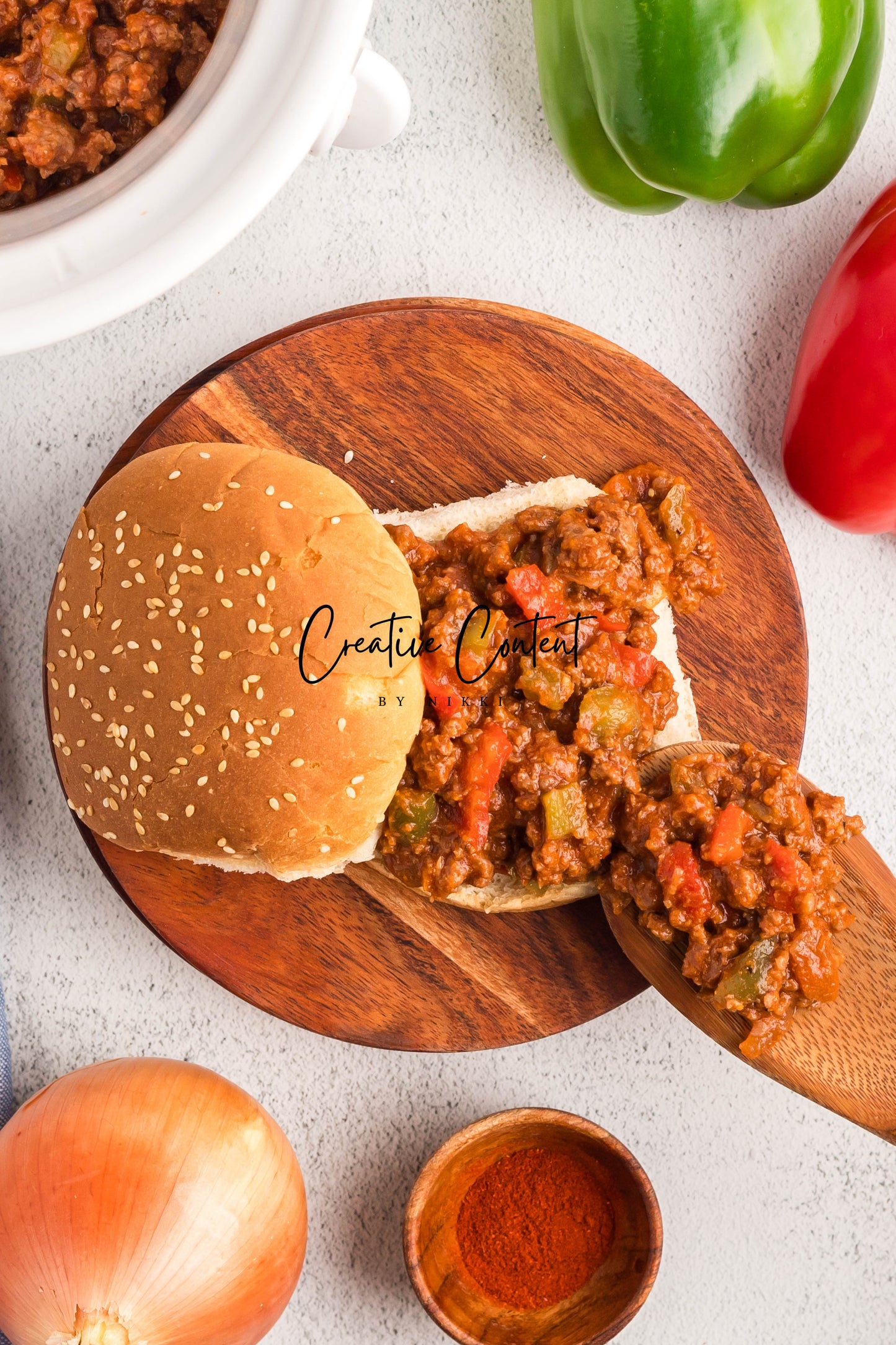 Slow Cooker Sloppy Joes - Set 1 of 2