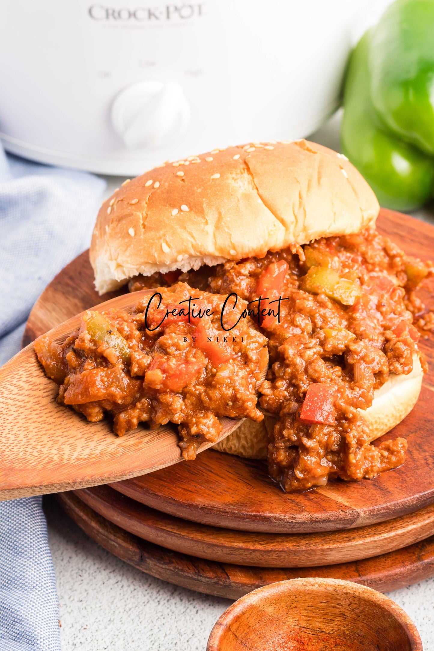Slow Cooker Sloppy Joes - Set 1 of 2