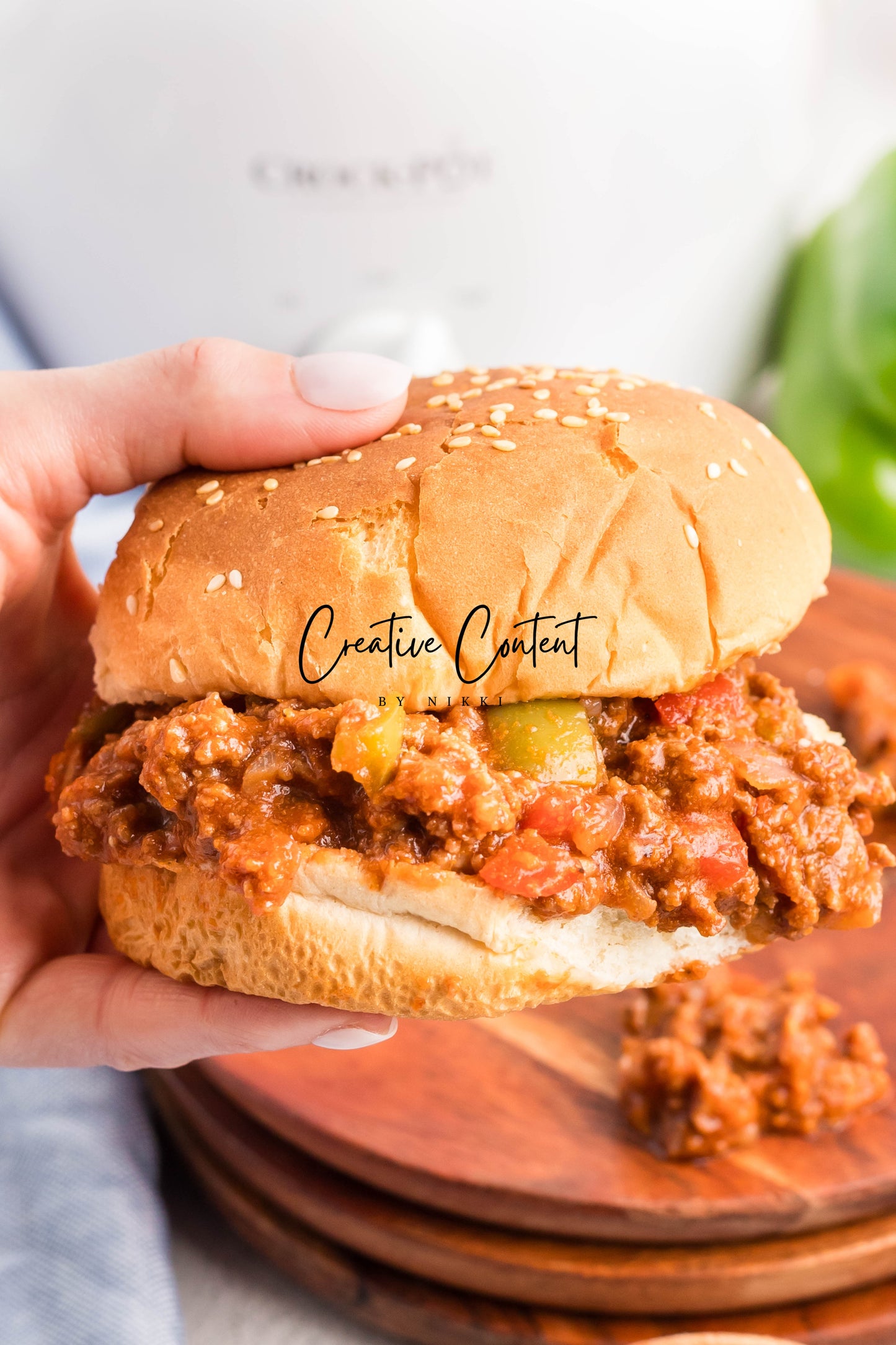 Slow Cooker Sloppy Joes - Set 1 of 2