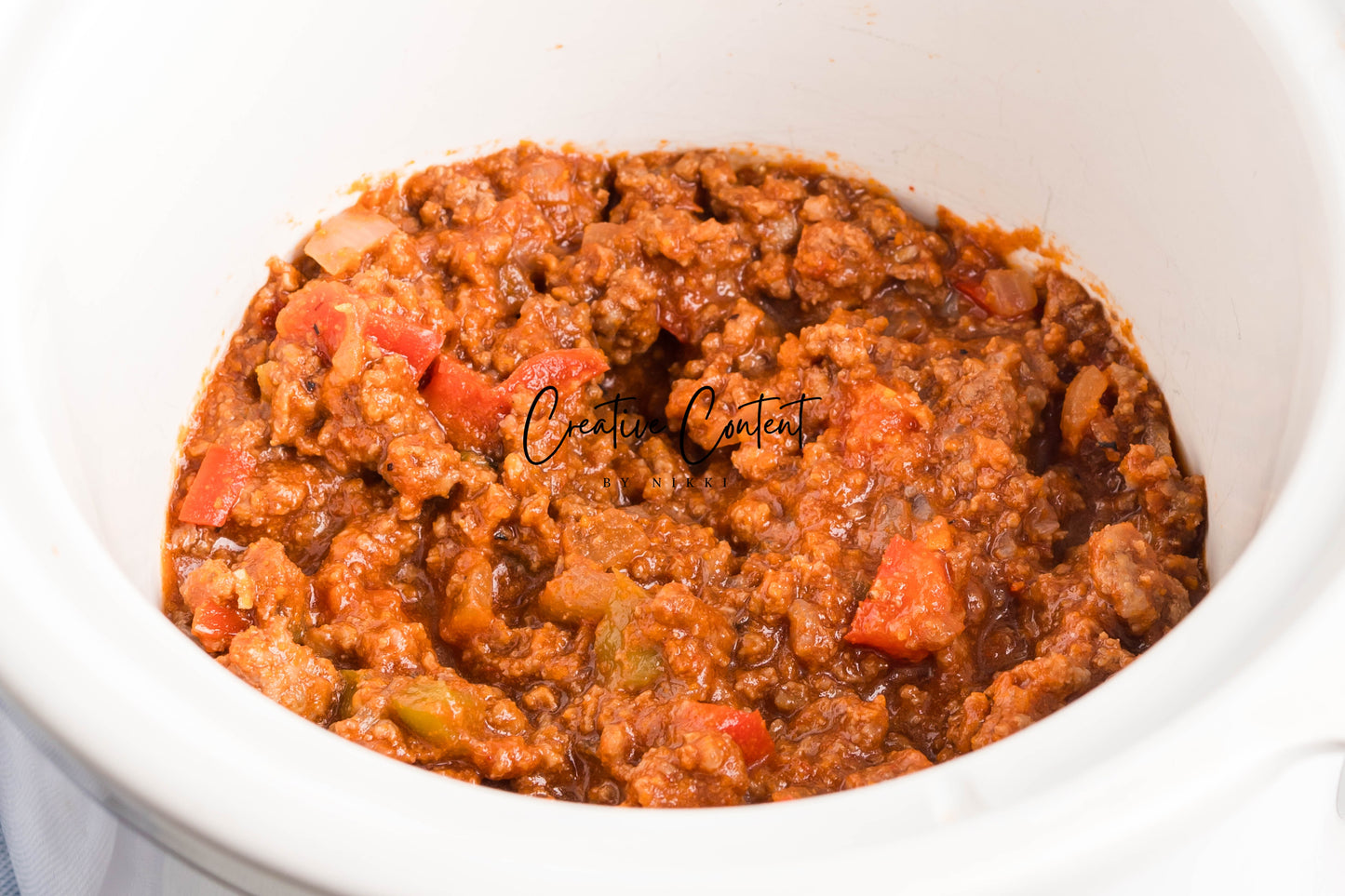 Slow Cooker Sloppy Joes - Set 1 of 2