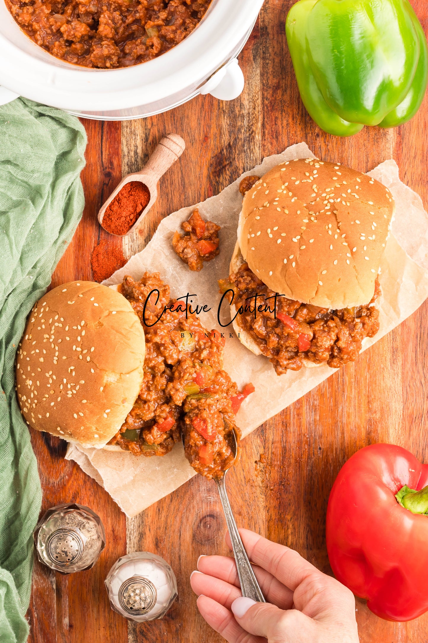 Slow Cooker Sloppy Joes - Set 2 of 2
