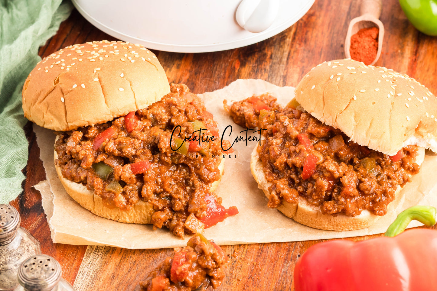 Slow Cooker Sloppy Joes - Set 2 of 2