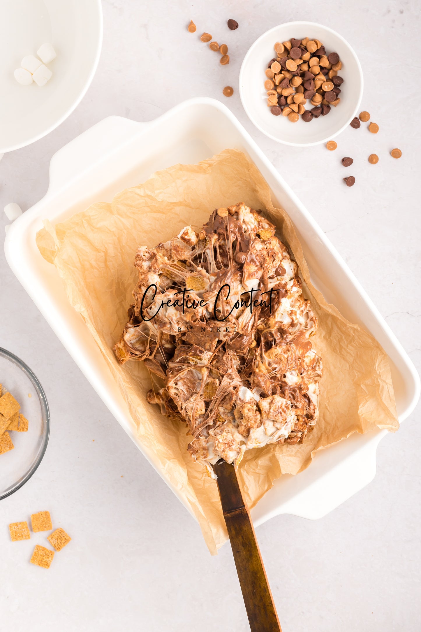 No Bake Smores Bars-Set 1 of 2