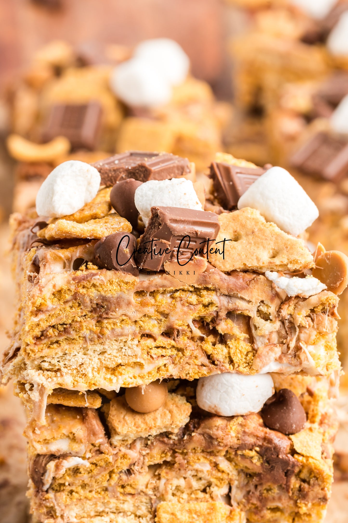 No Bake Smores Bars-Set 2 of 2