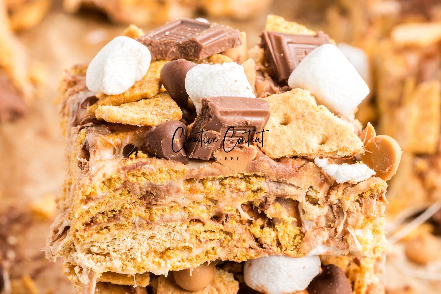 No Bake Smores Bars-Set 2 of 2