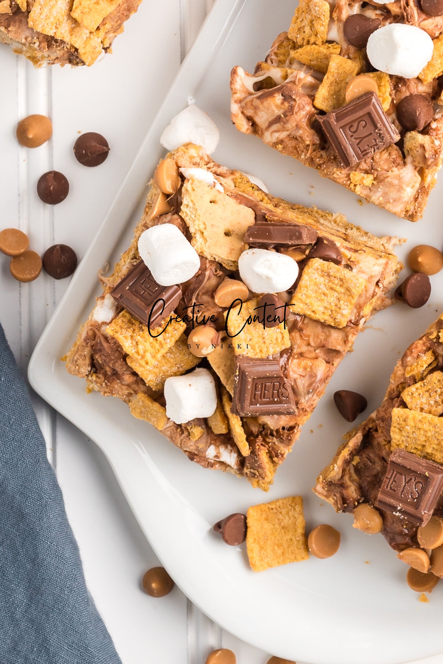 No Bake Smores Bars-Set 1 of 2