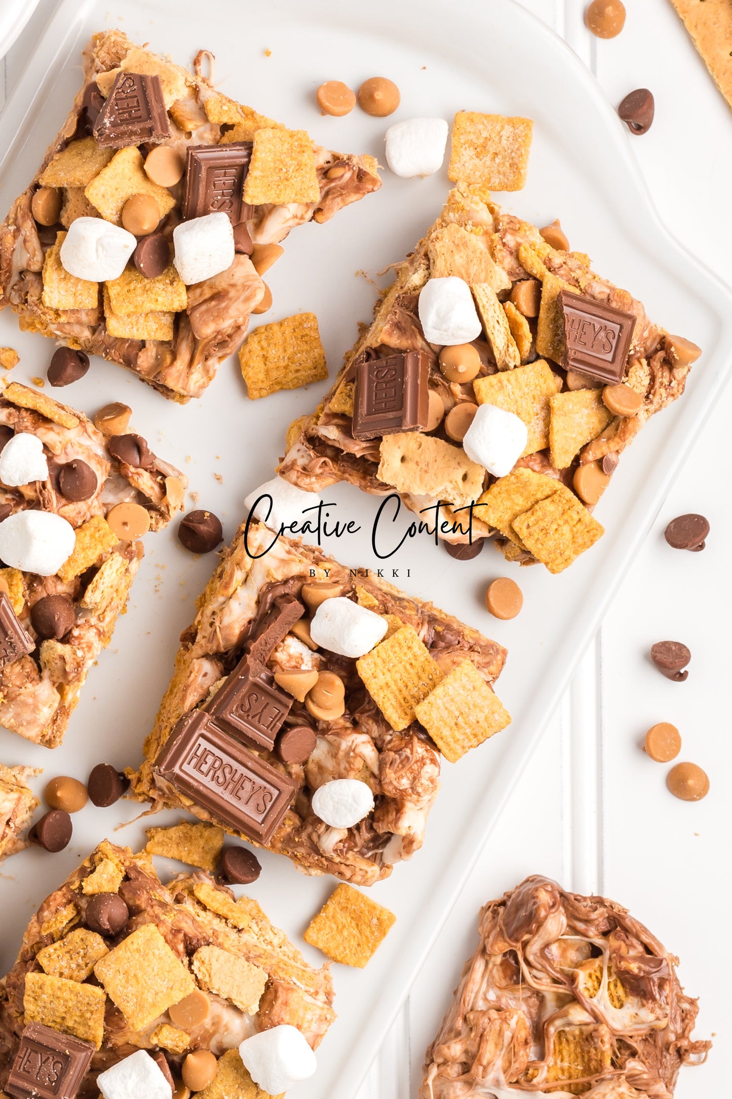 No Bake Smores Bars-Set 1 of 2