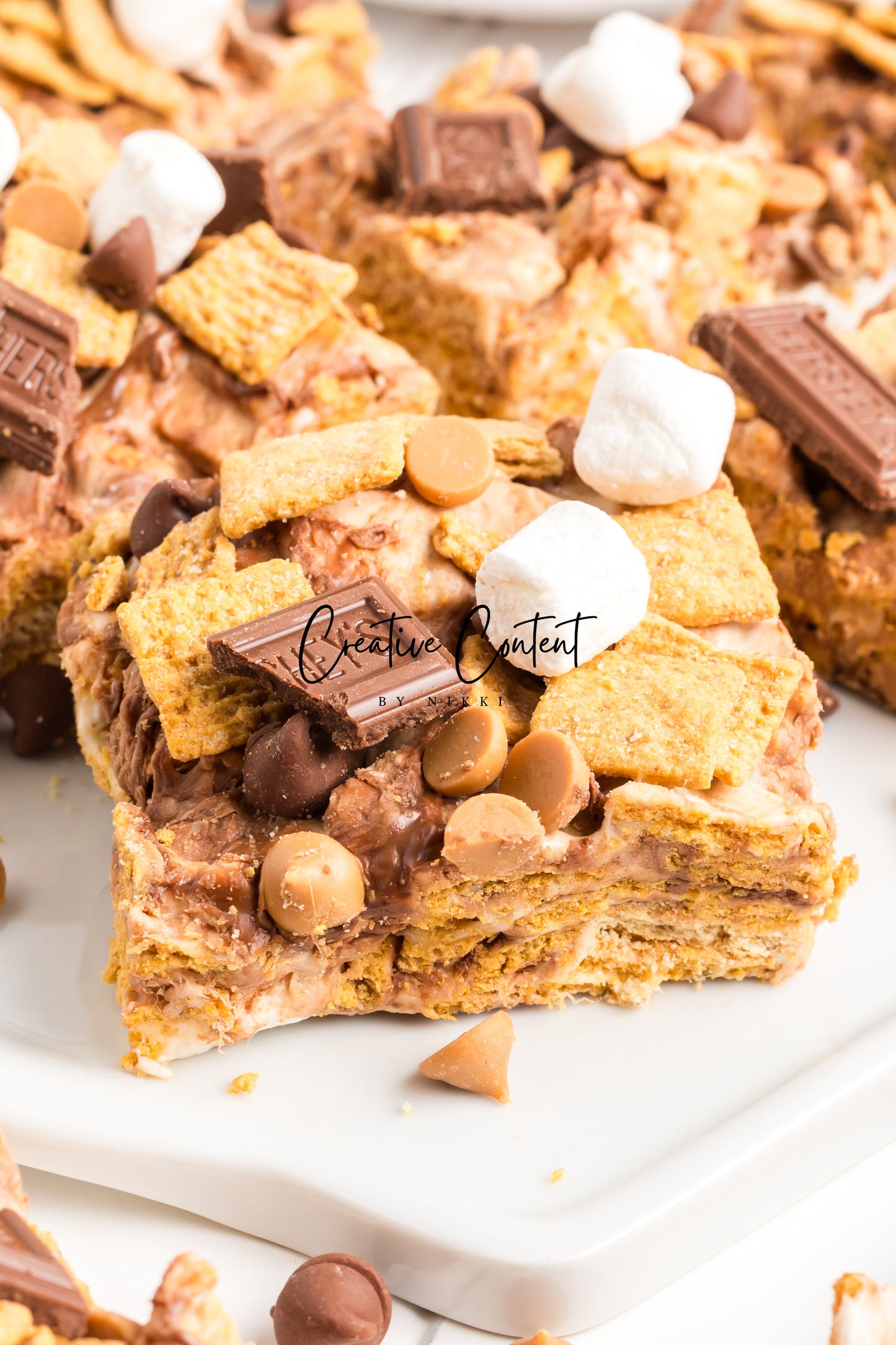 No Bake Smores Bars-Set 1 of 2