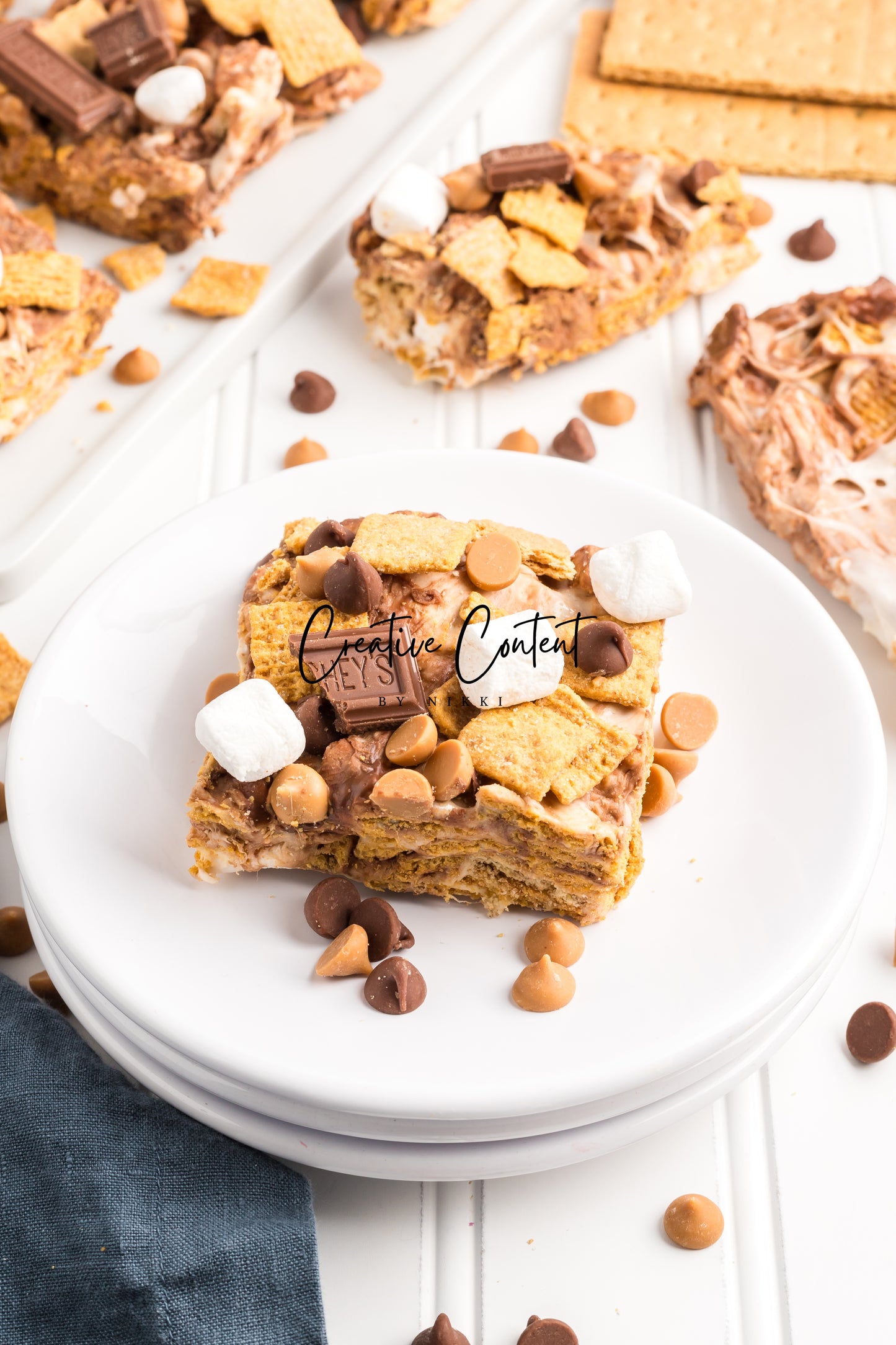 No Bake Smores Bars-Set 1 of 2