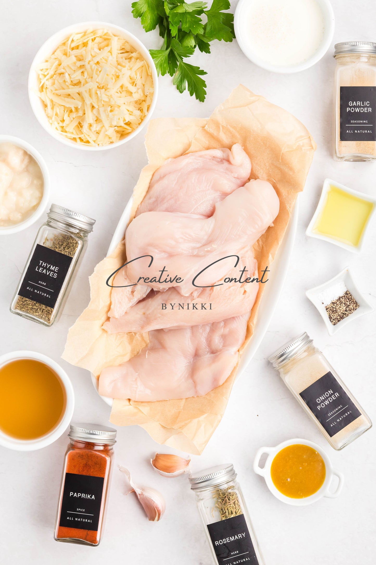 Smothered Chicken - Set 1 of 2