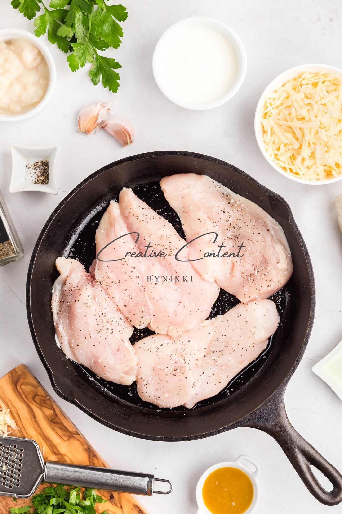 Smothered Chicken - Set 1 of 2